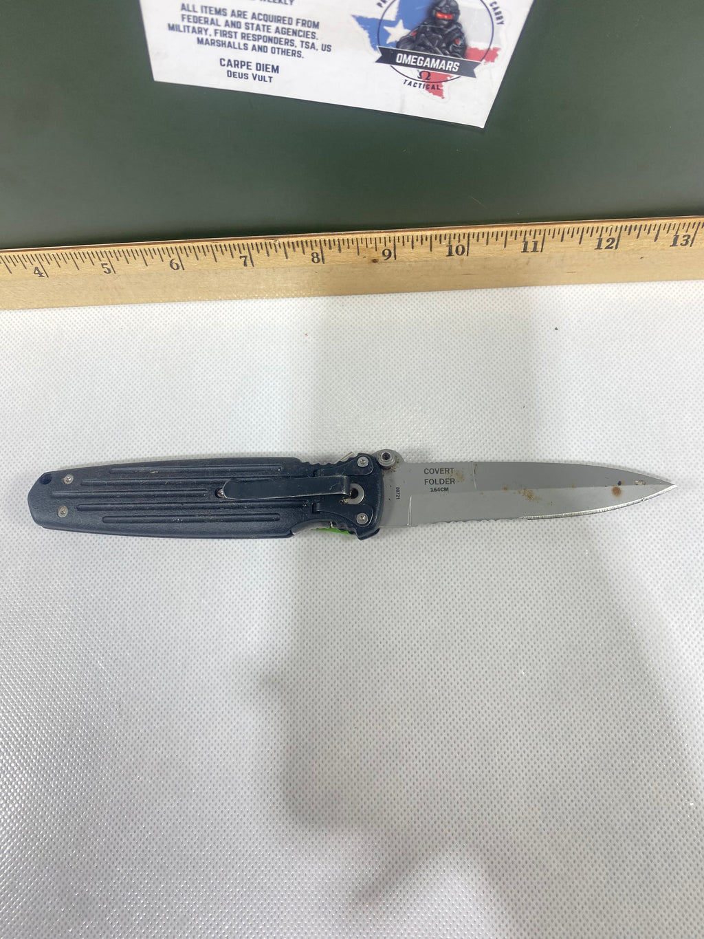 Gerber #-43. Applegate Fairbairn Covert. Light usage. Dirty.