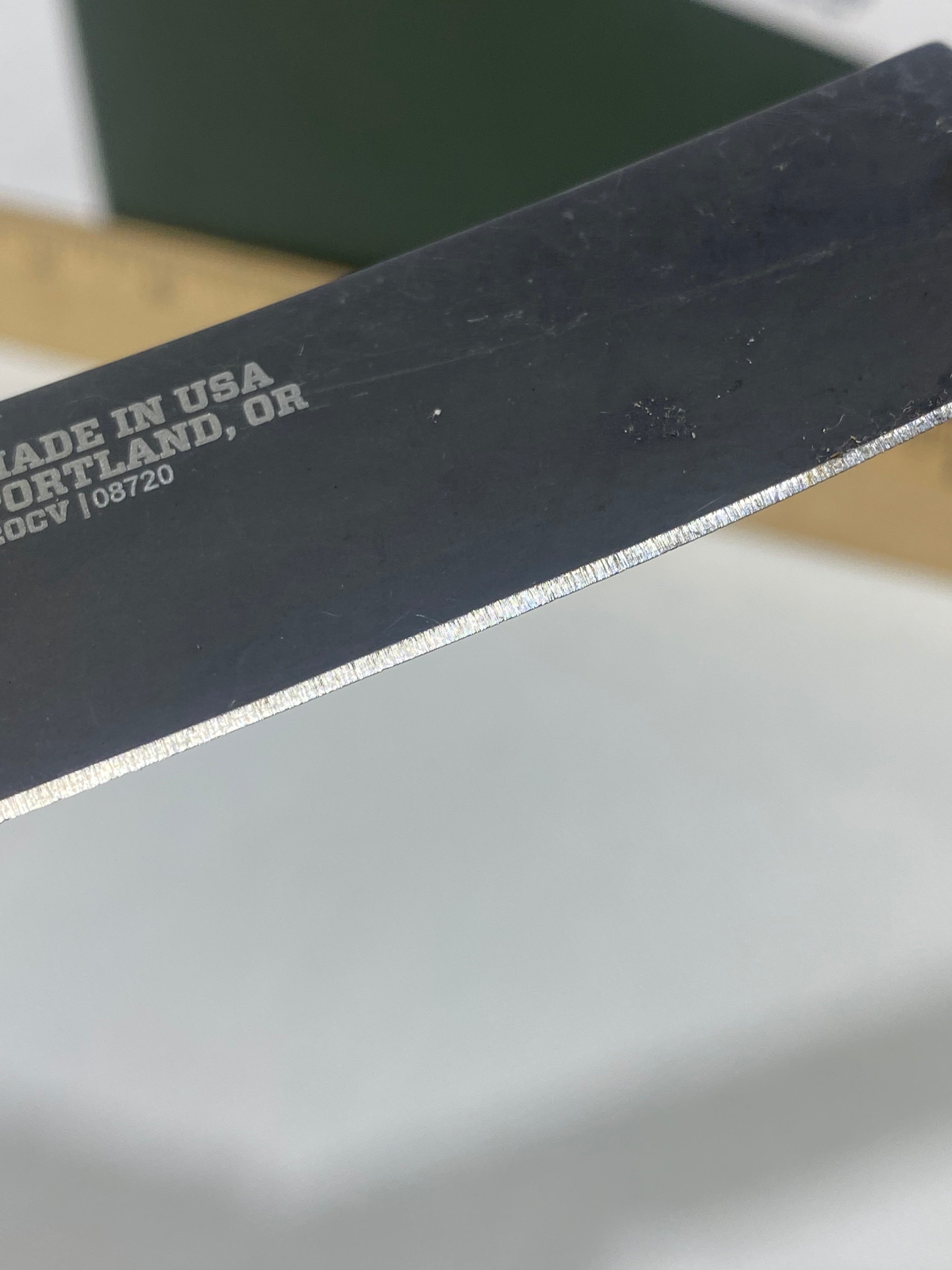 Gerber #-46. Fastball Cleaver. Light usage. Missing Pocket Clip.
