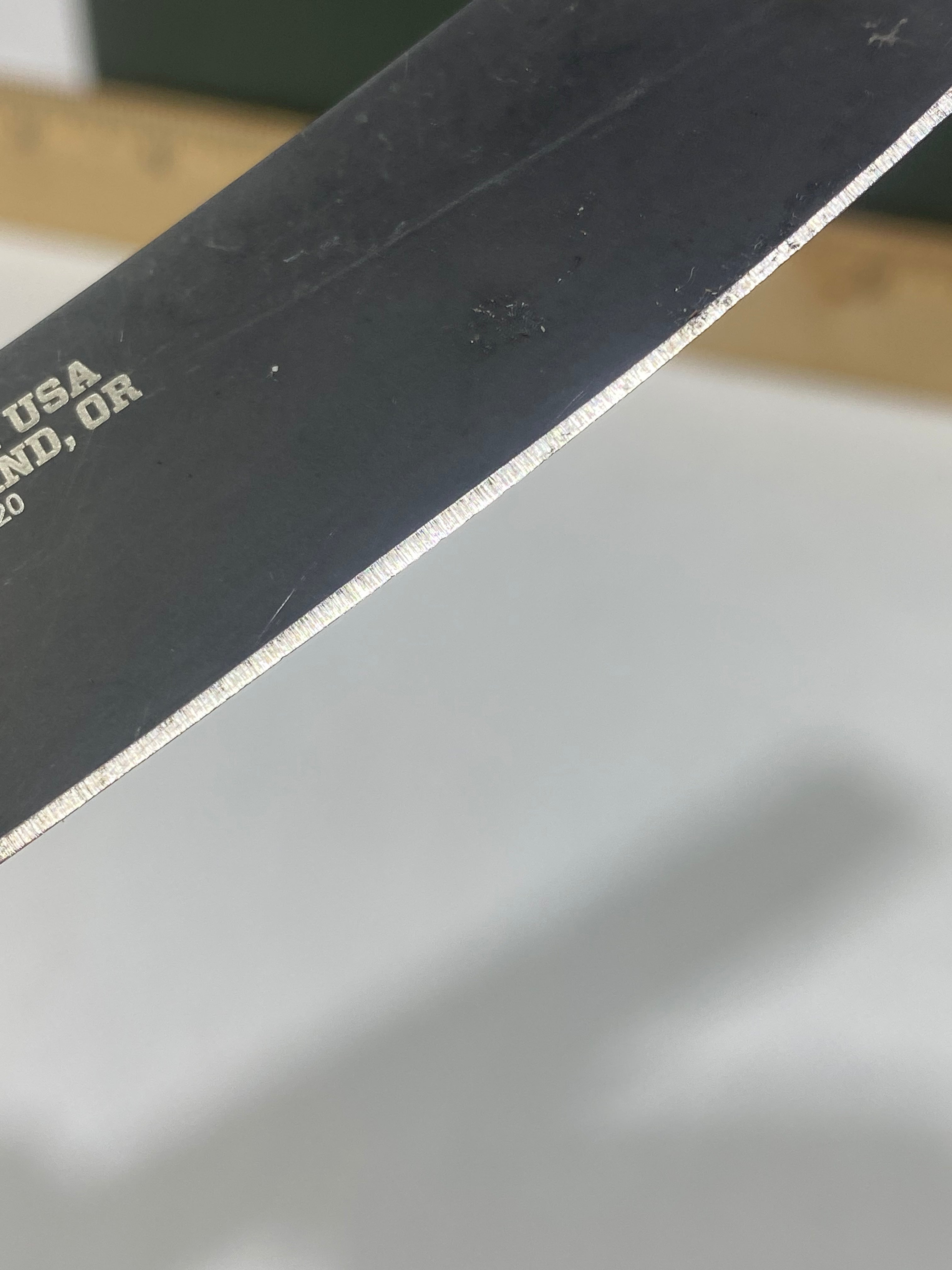 Gerber #-46. Fastball Cleaver. Light usage. Missing Pocket Clip.