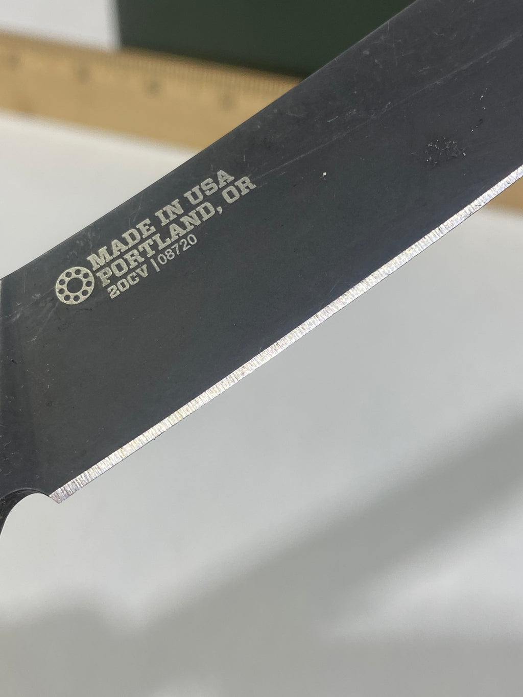 Gerber #-46. Fastball Cleaver. Light usage. Missing Pocket Clip.
