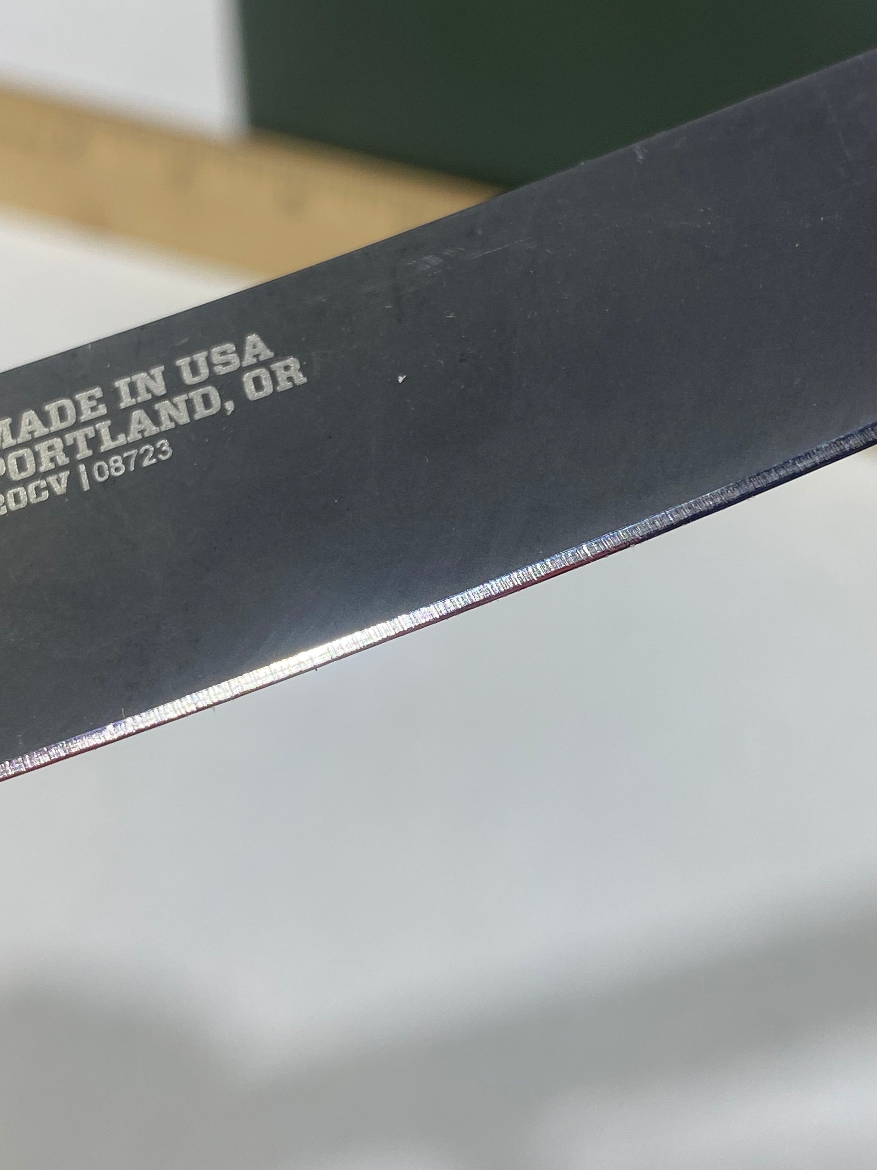 Gerber #-47. Fastball Cleaver. Light usage.
