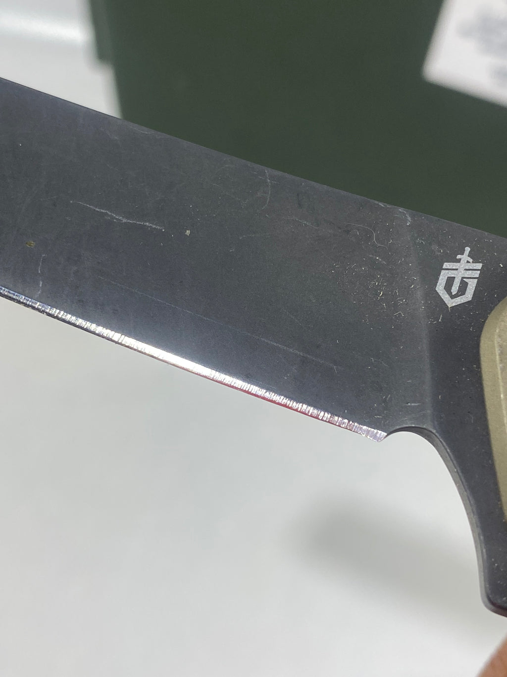 Gerber #-47. Fastball Cleaver. Light usage.