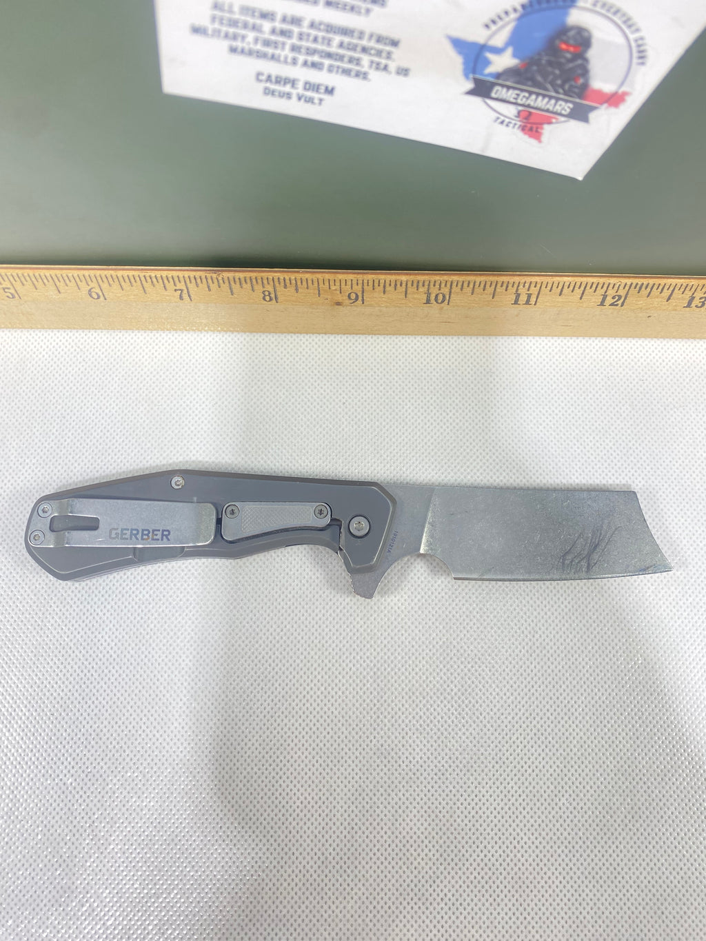 Gerber #-48. Asada. Light usage. Dings on blade.