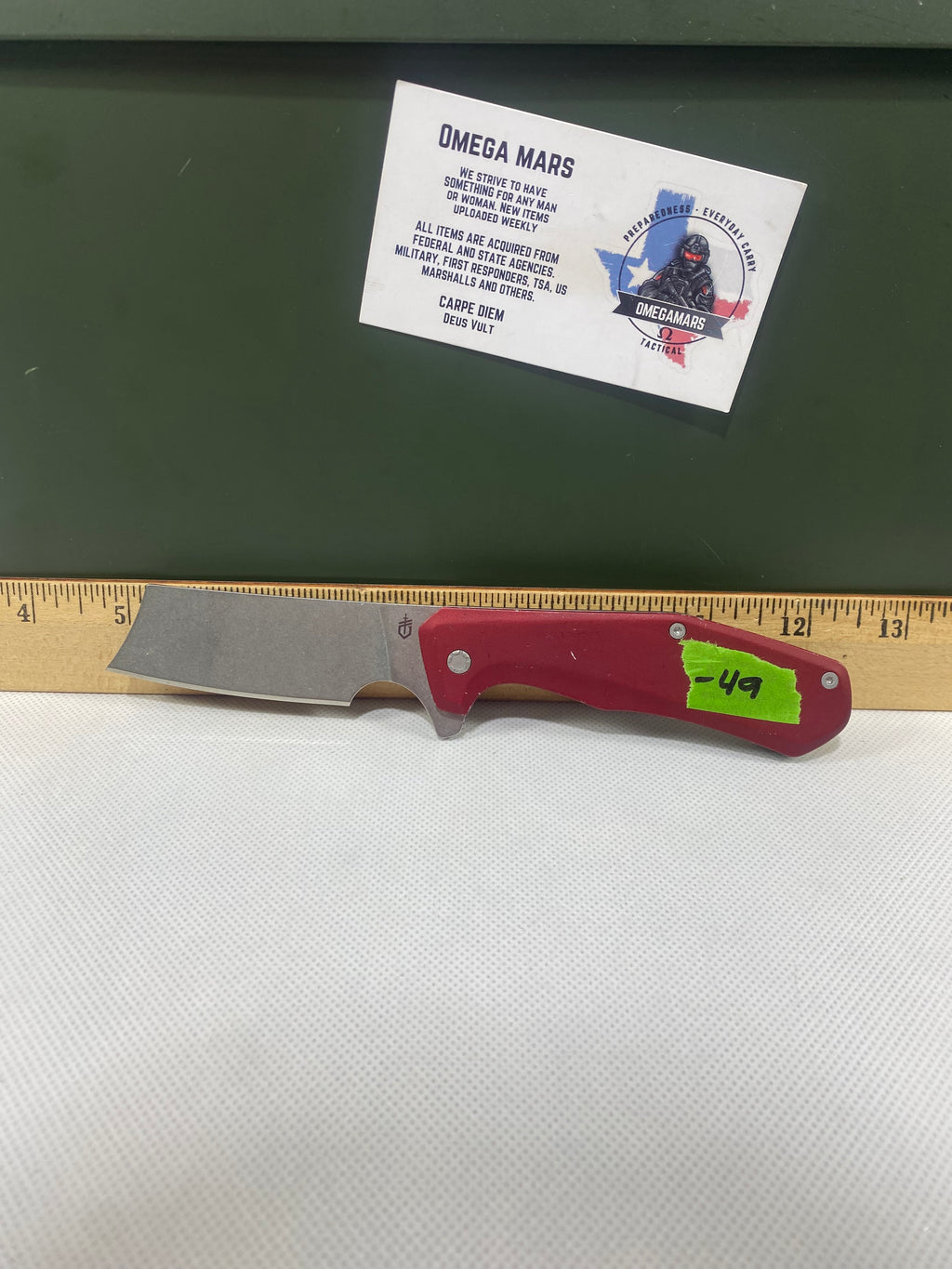 Gerber #-49. Asada. Light usage.