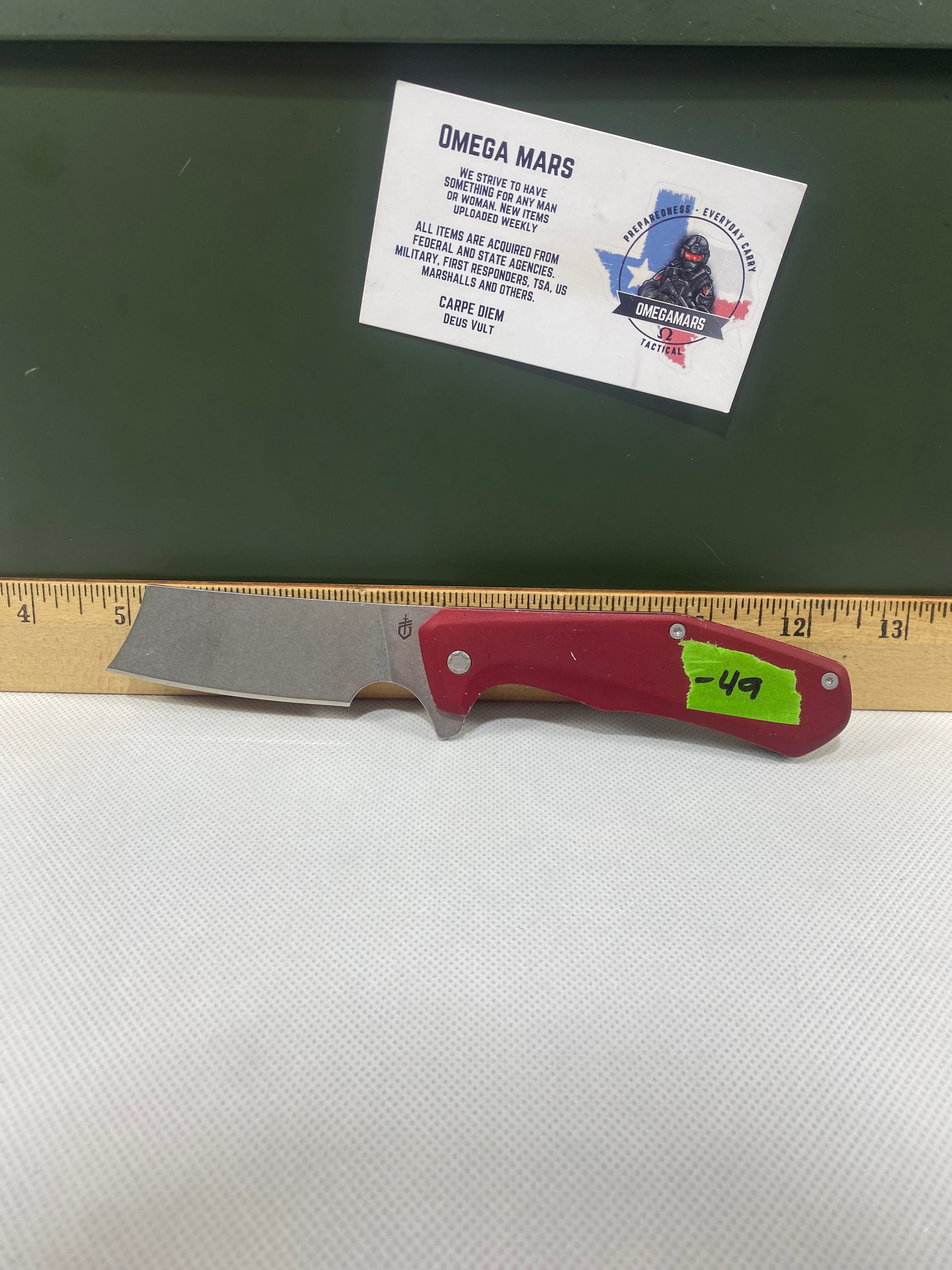 Gerber #-49. Asada. Light usage.