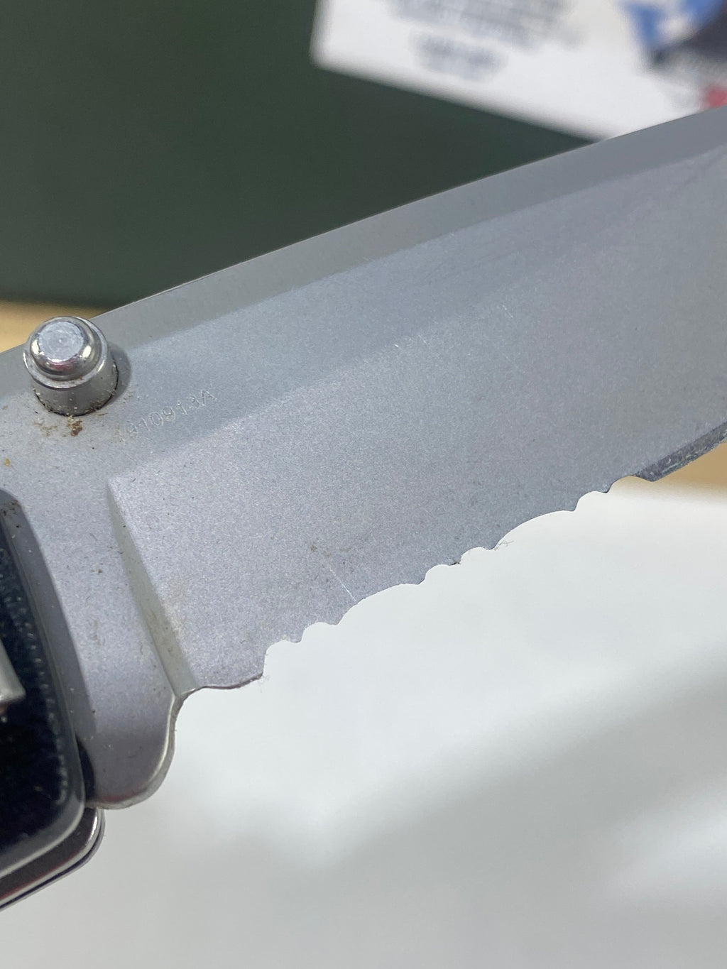 Gerber #-50. Obsidian. Light usage. Little dirty.