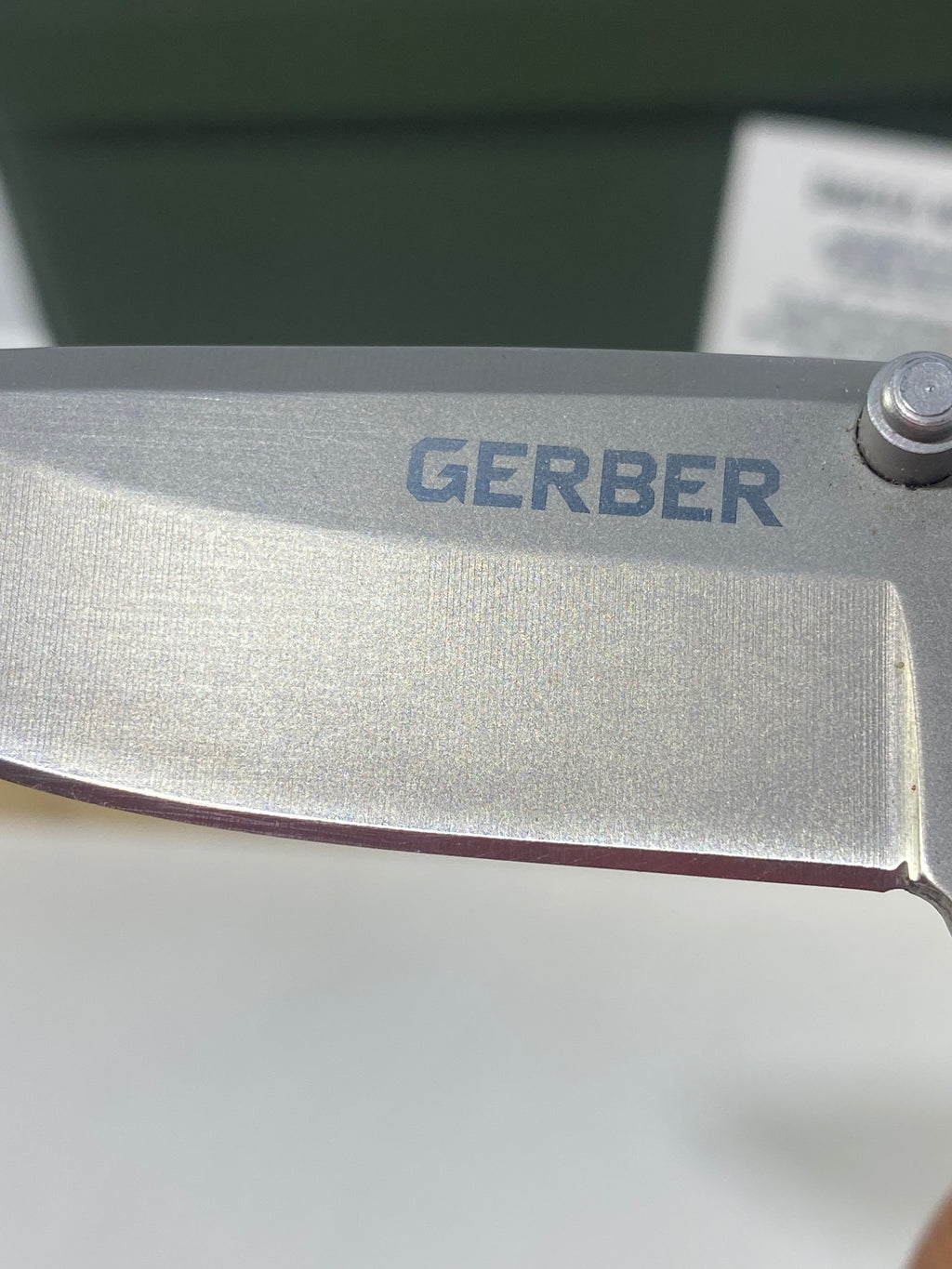 Gerber #-51. Obsidian. Light usage.