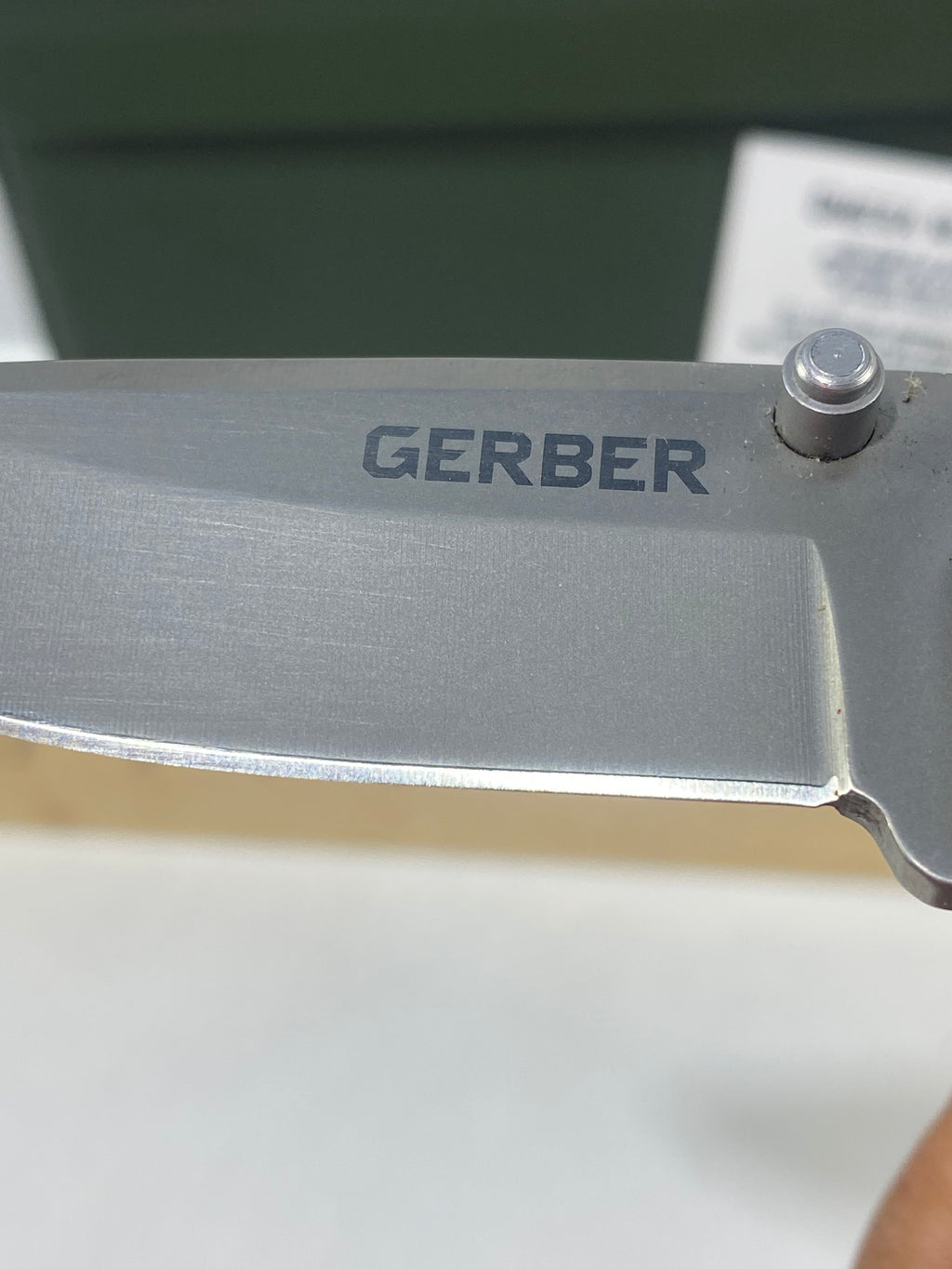 Gerber #-51. Obsidian. Light usage.