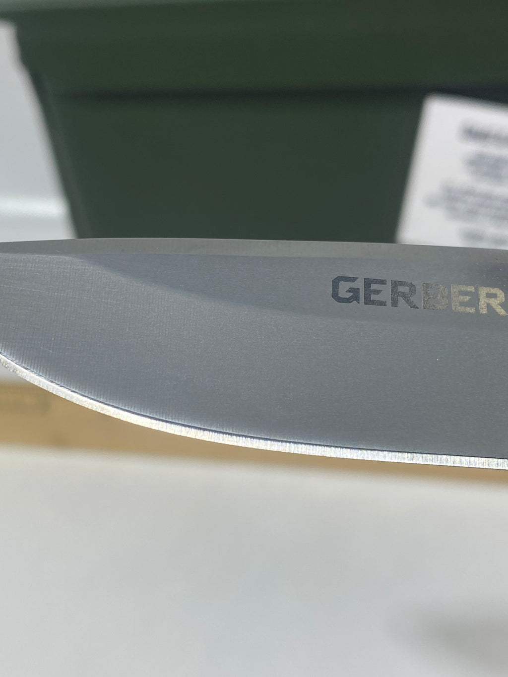 Gerber #-51. Obsidian. Light usage.