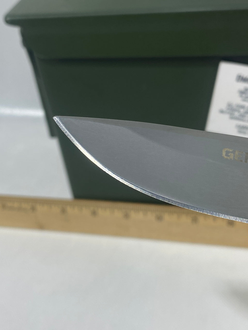 Gerber #-51. Obsidian. Light usage.