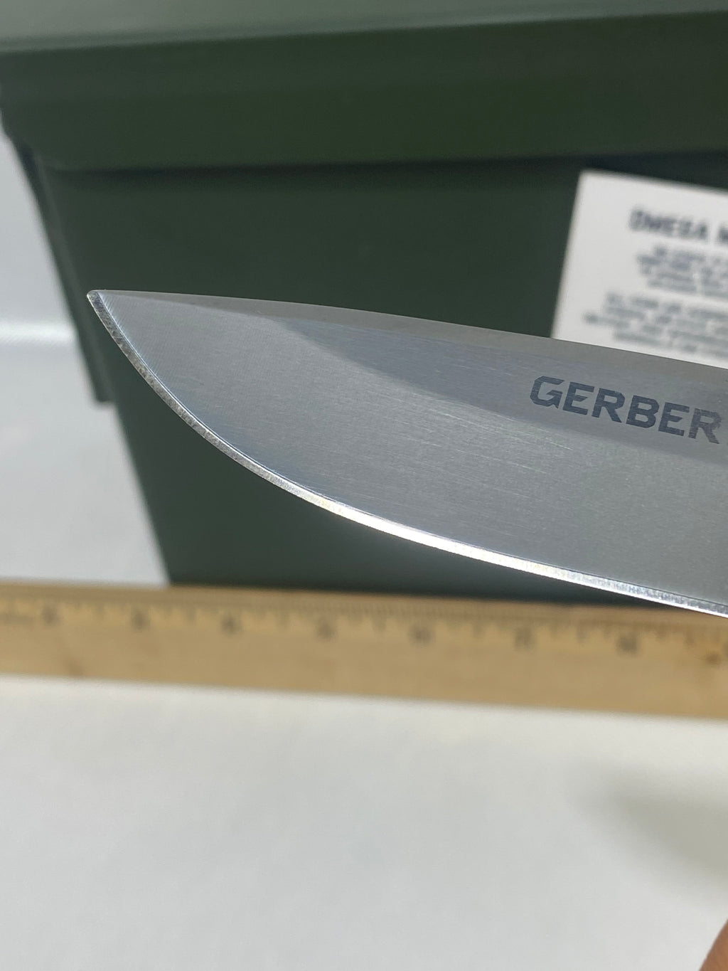 Gerber #-51. Obsidian. Light usage.