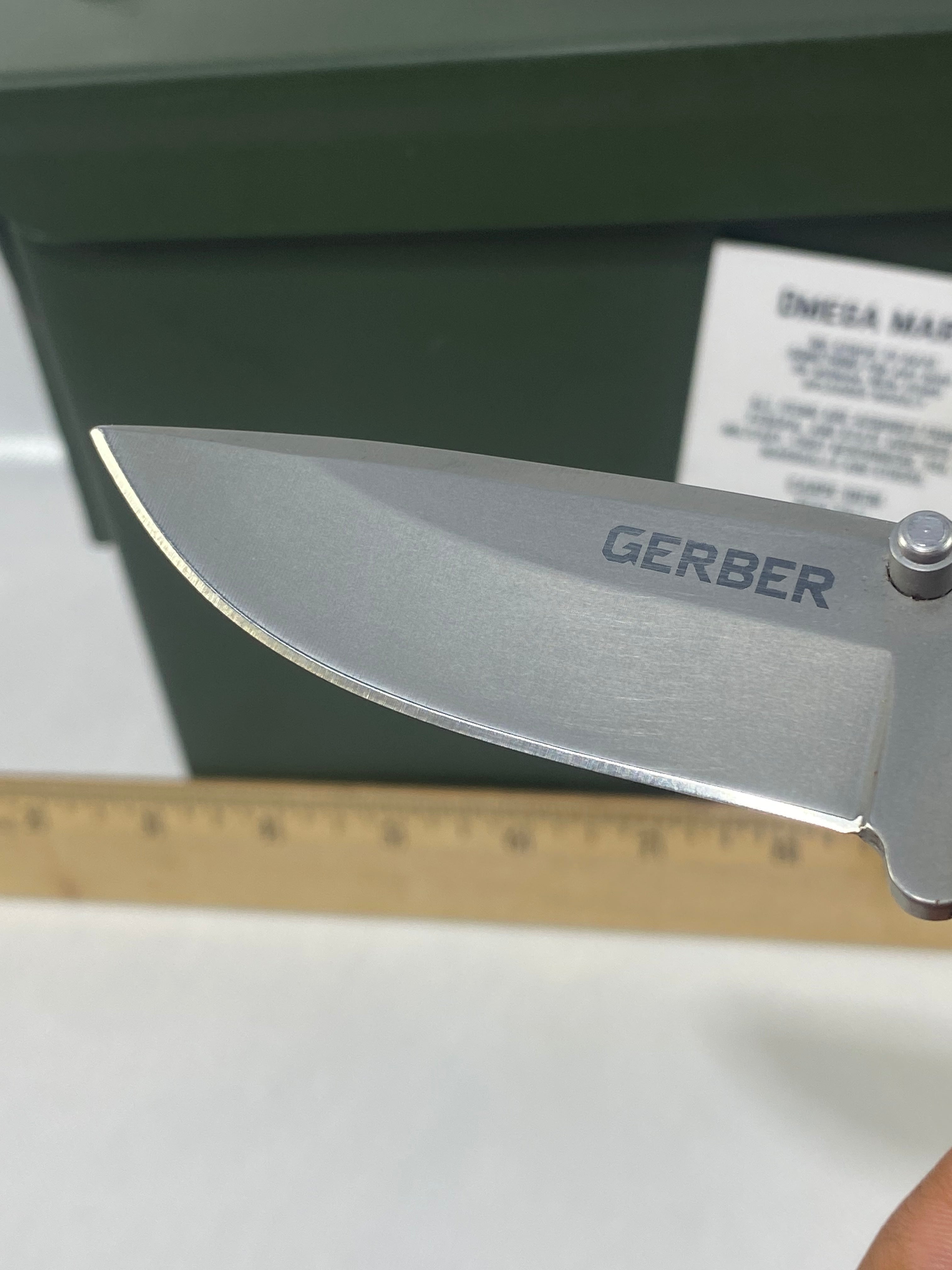 Gerber #-51. Obsidian. Light usage.