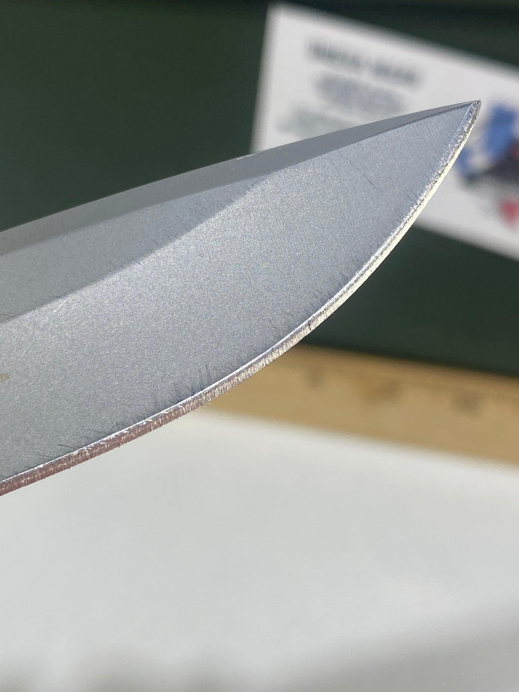 Gerber #-52. Obsidian. Light usage. Resharpened.
