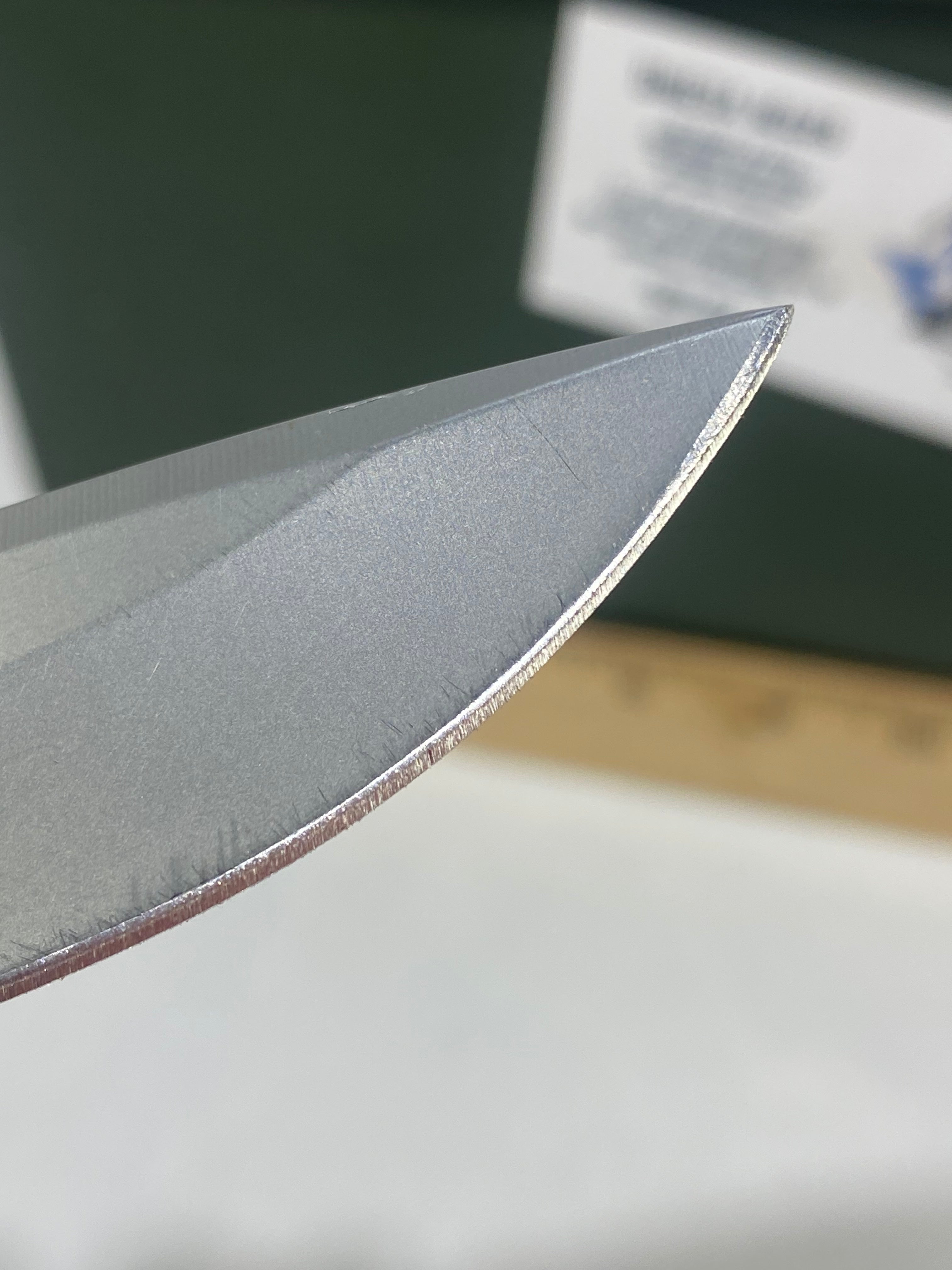 Gerber #-52. Obsidian. Light usage. Resharpened.
