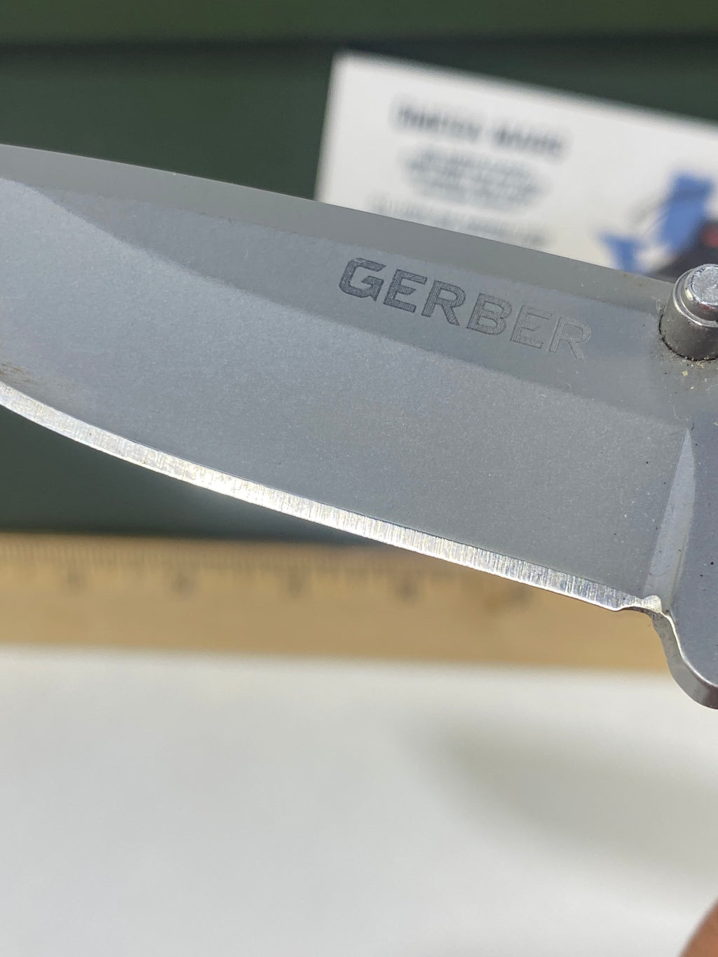 Gerber # -53. Obsidian. Light usage. A little dirty.