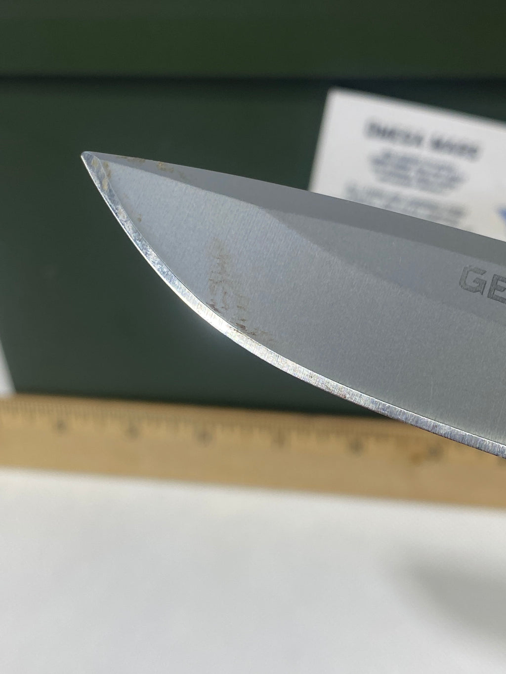 Gerber # -53. Obsidian. Light usage. A little dirty.