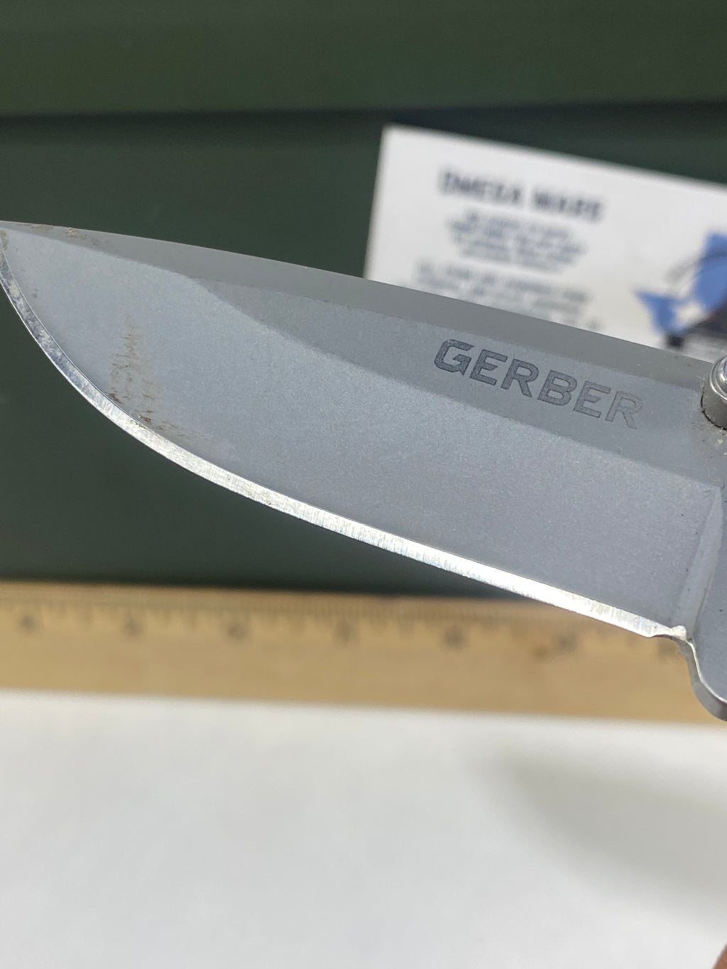 Gerber # -53. Obsidian. Light usage. A little dirty.