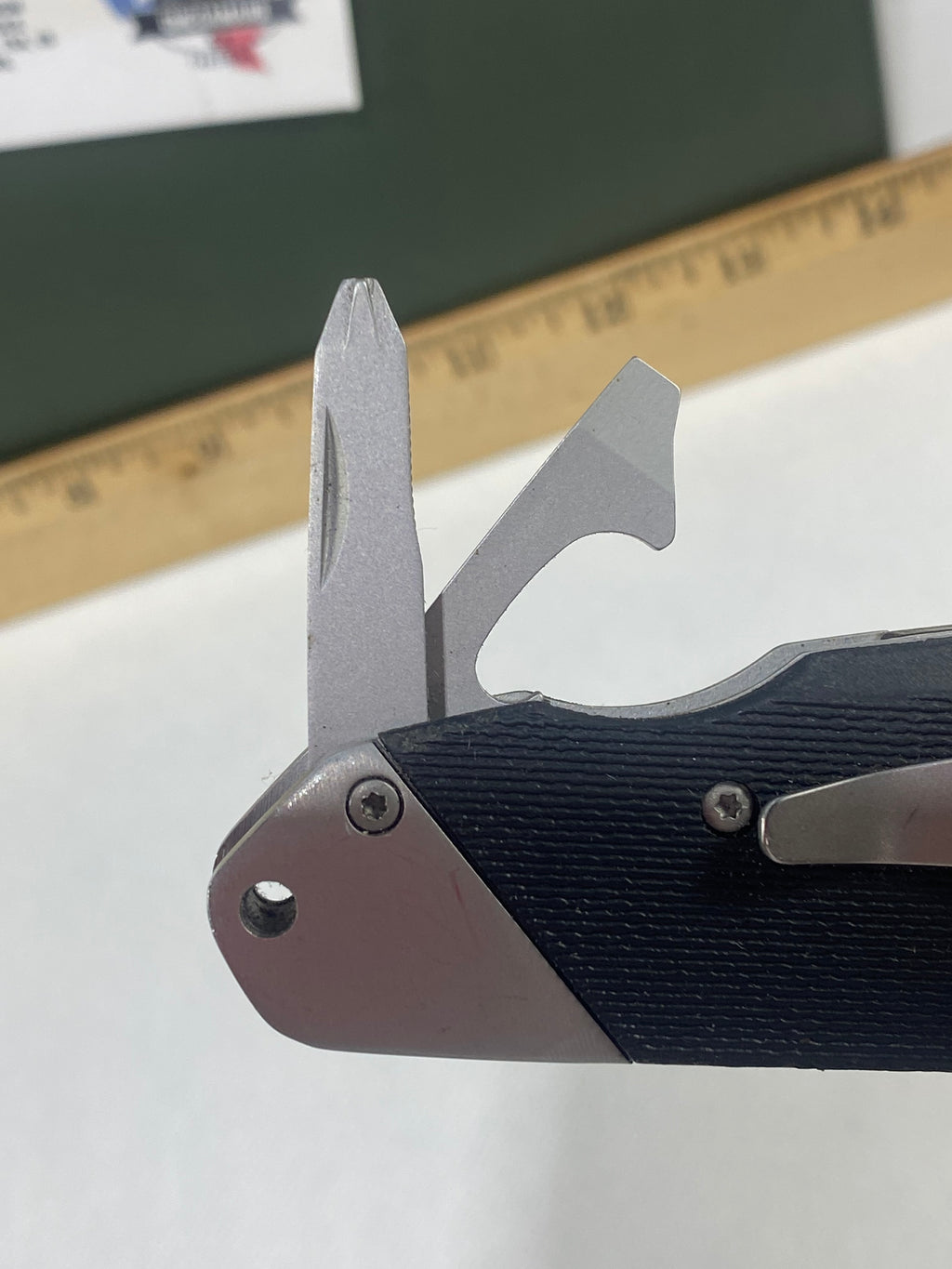 Gerber # -53. Obsidian. Light usage. A little dirty.