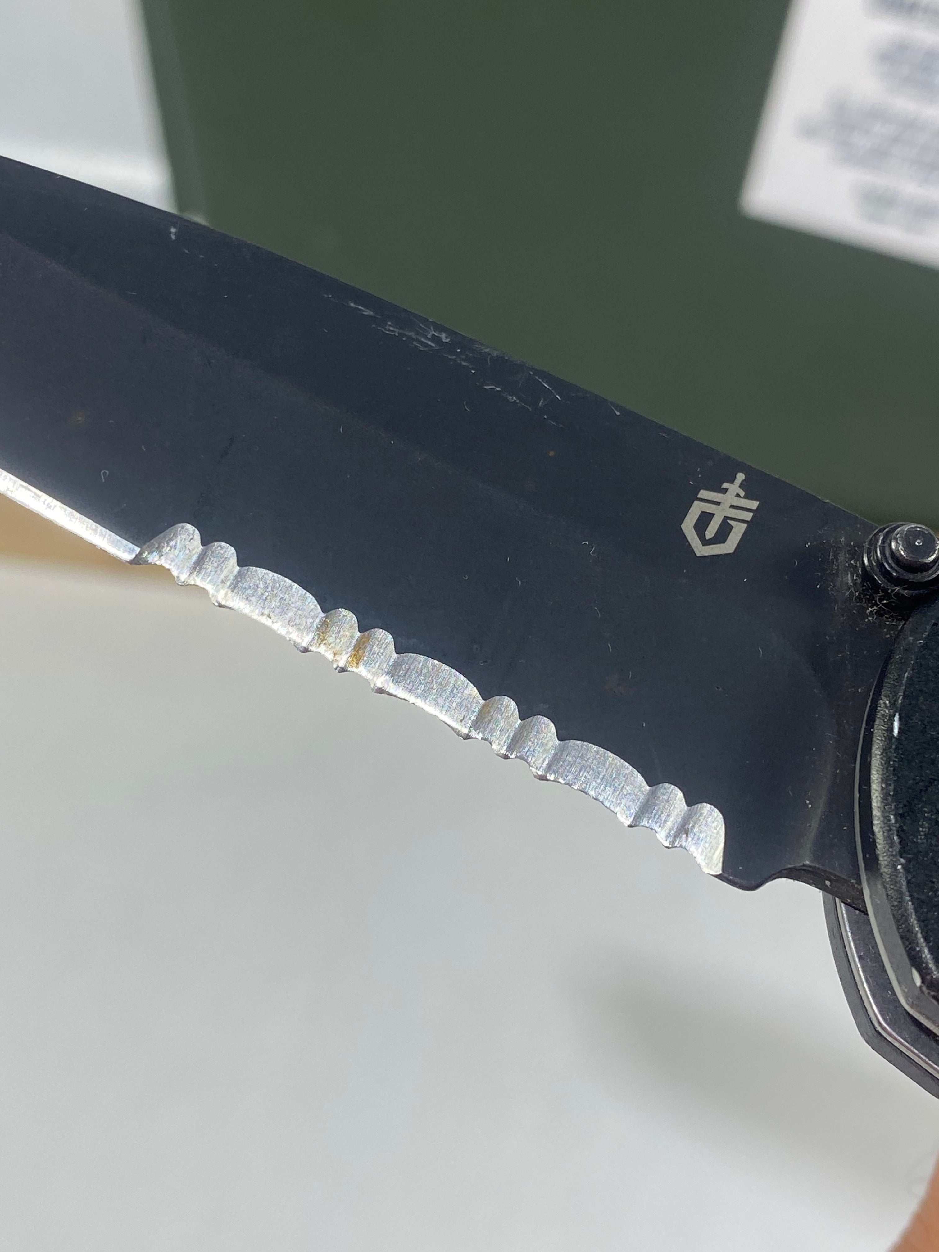 Gerber #-55. Answer F.A.S.T. Light usage.