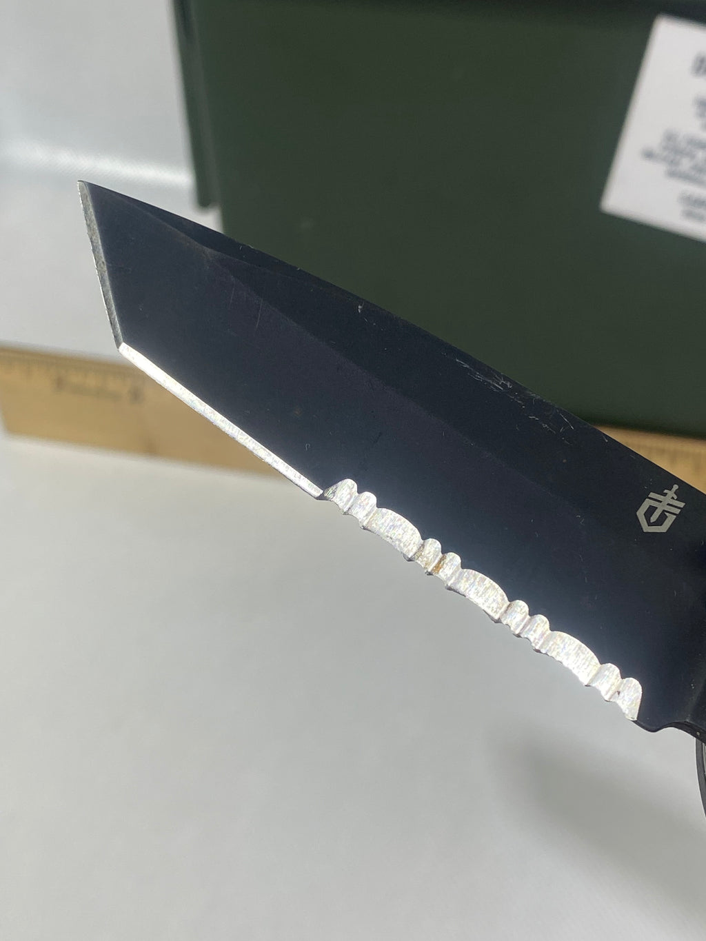 Gerber #-55. Answer F.A.S.T. Light usage.