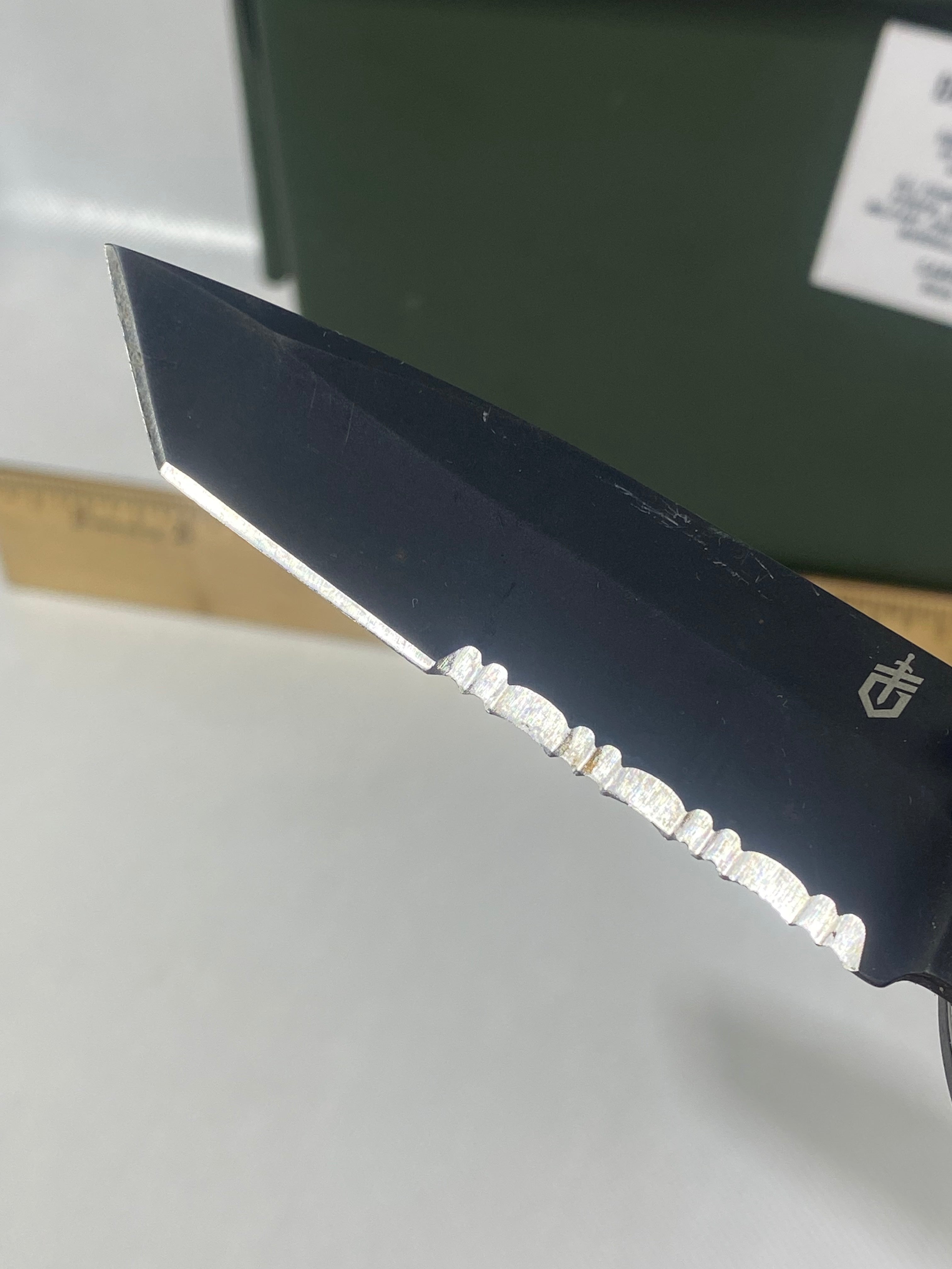 Gerber #-55. Answer F.A.S.T. Light usage.