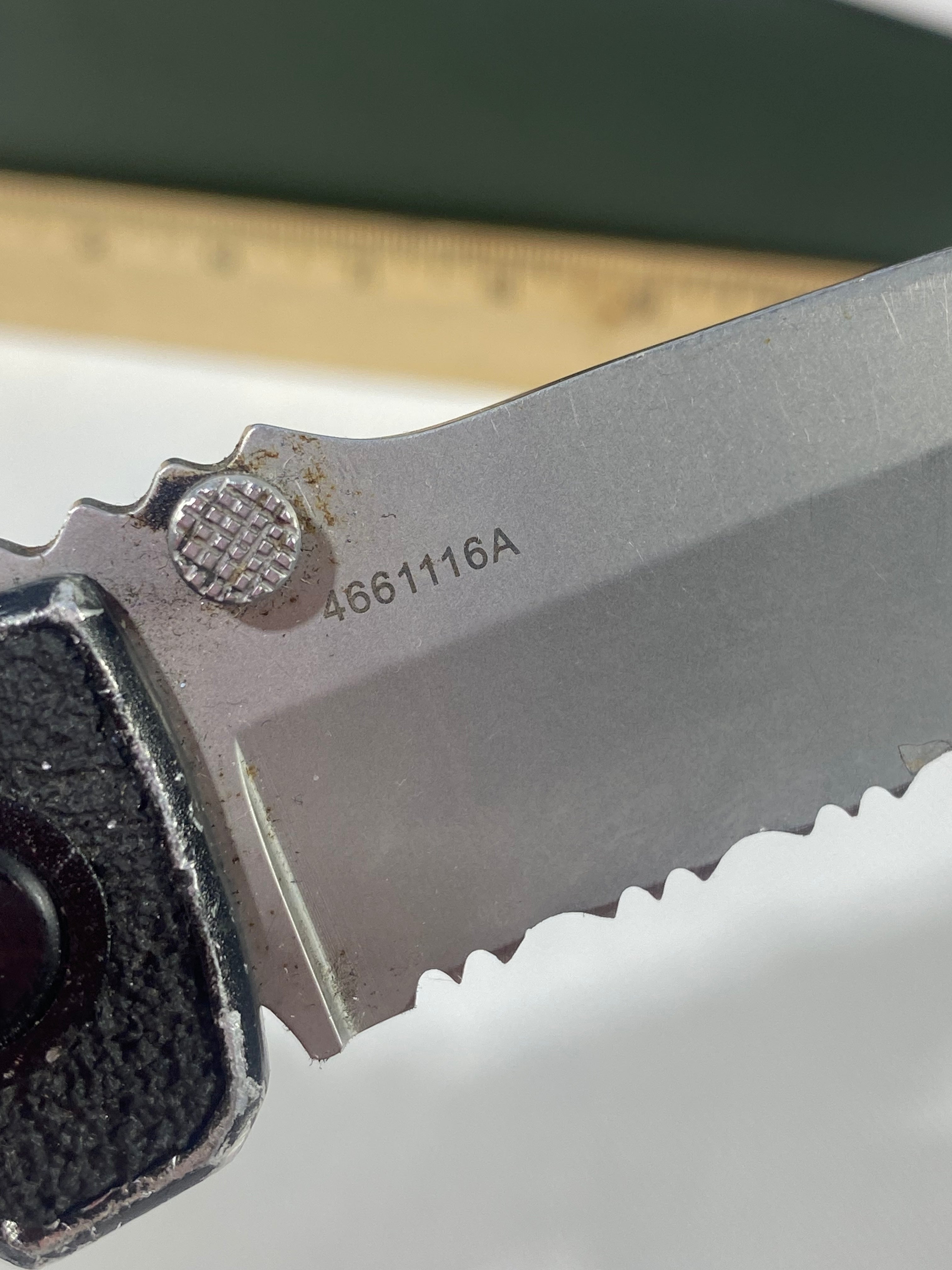 Gerber #-57. Answer F.A.S.T. Light usage.