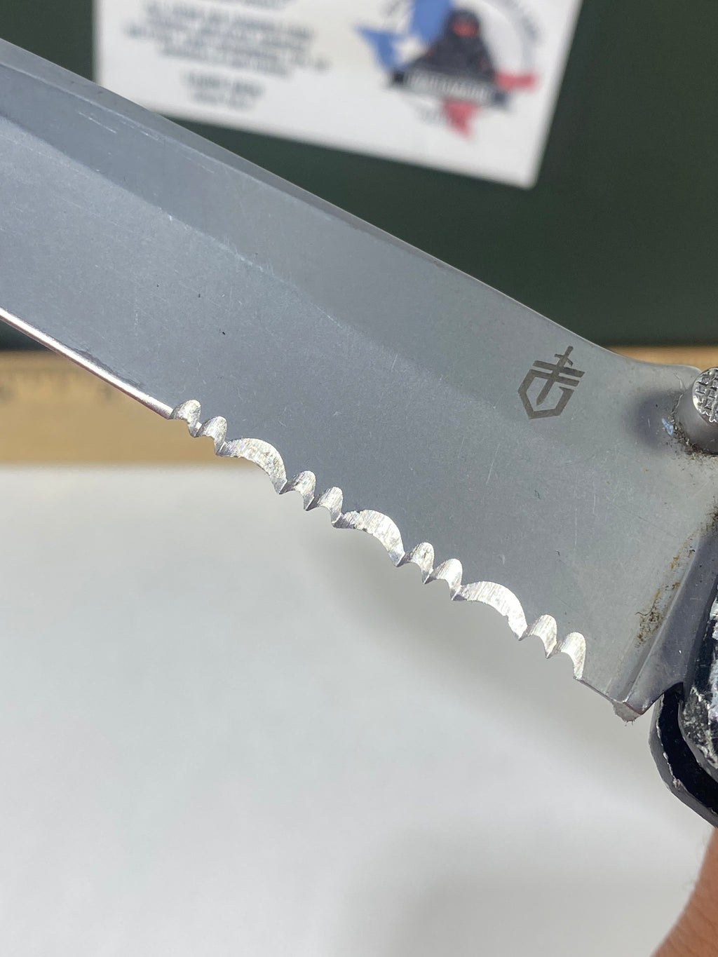 Gerber #-57. Answer F.A.S.T. Light usage.