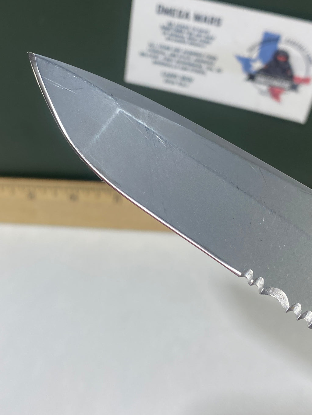 Gerber #-57. Answer F.A.S.T. Light usage.
