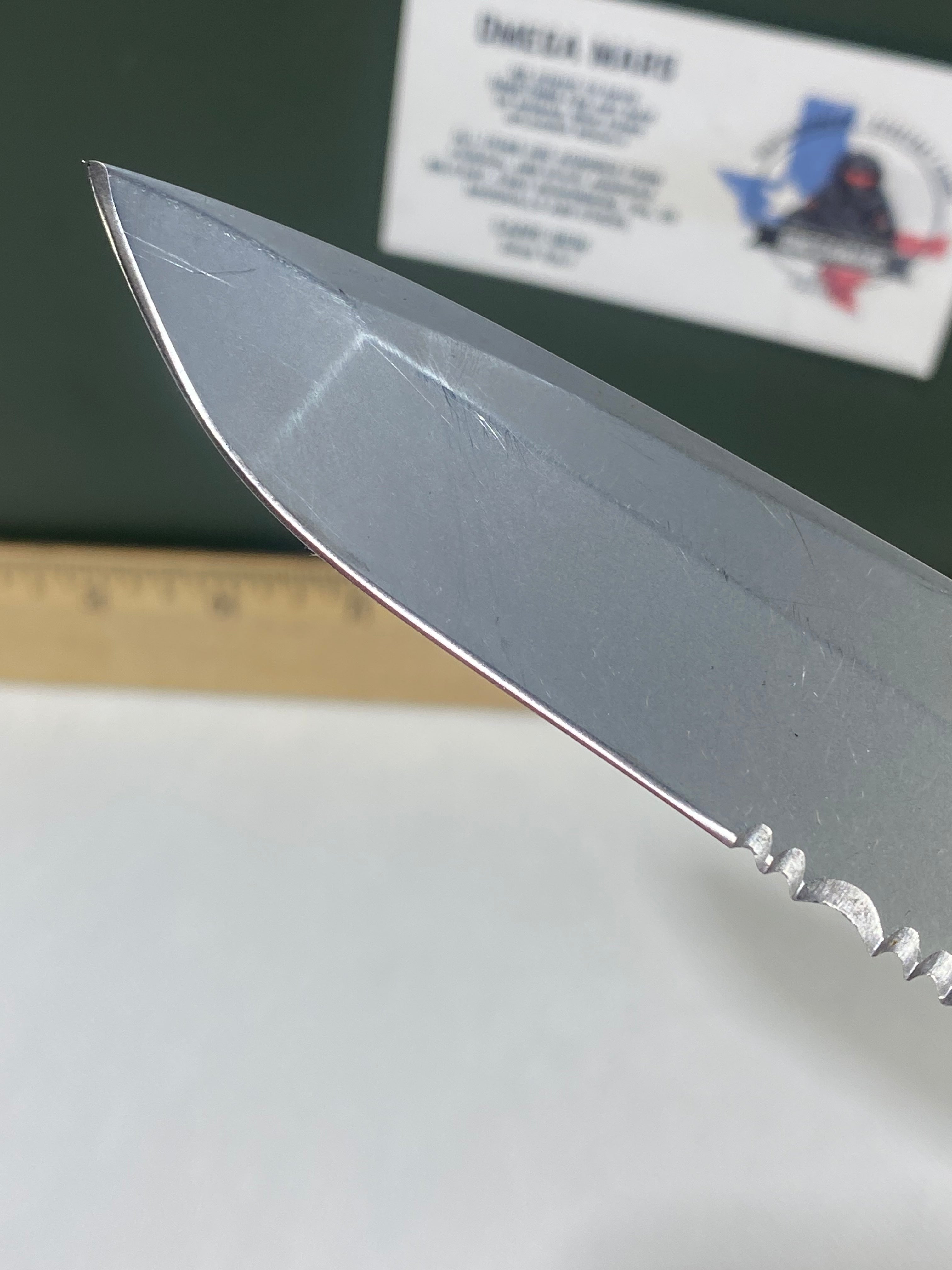 Gerber #-57. Answer F.A.S.T. Light usage.