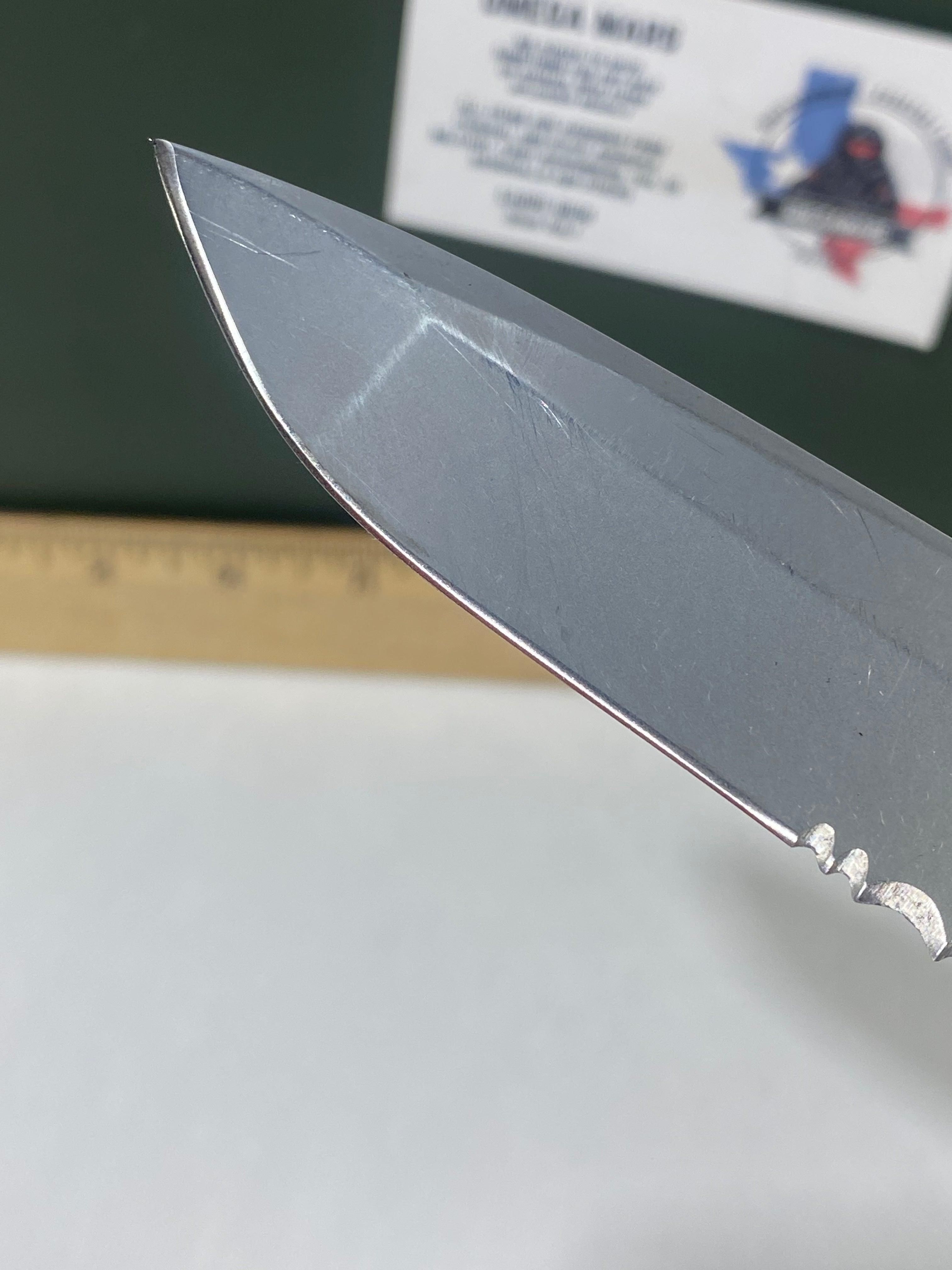 Gerber #-57. Answer F.A.S.T. Light usage.