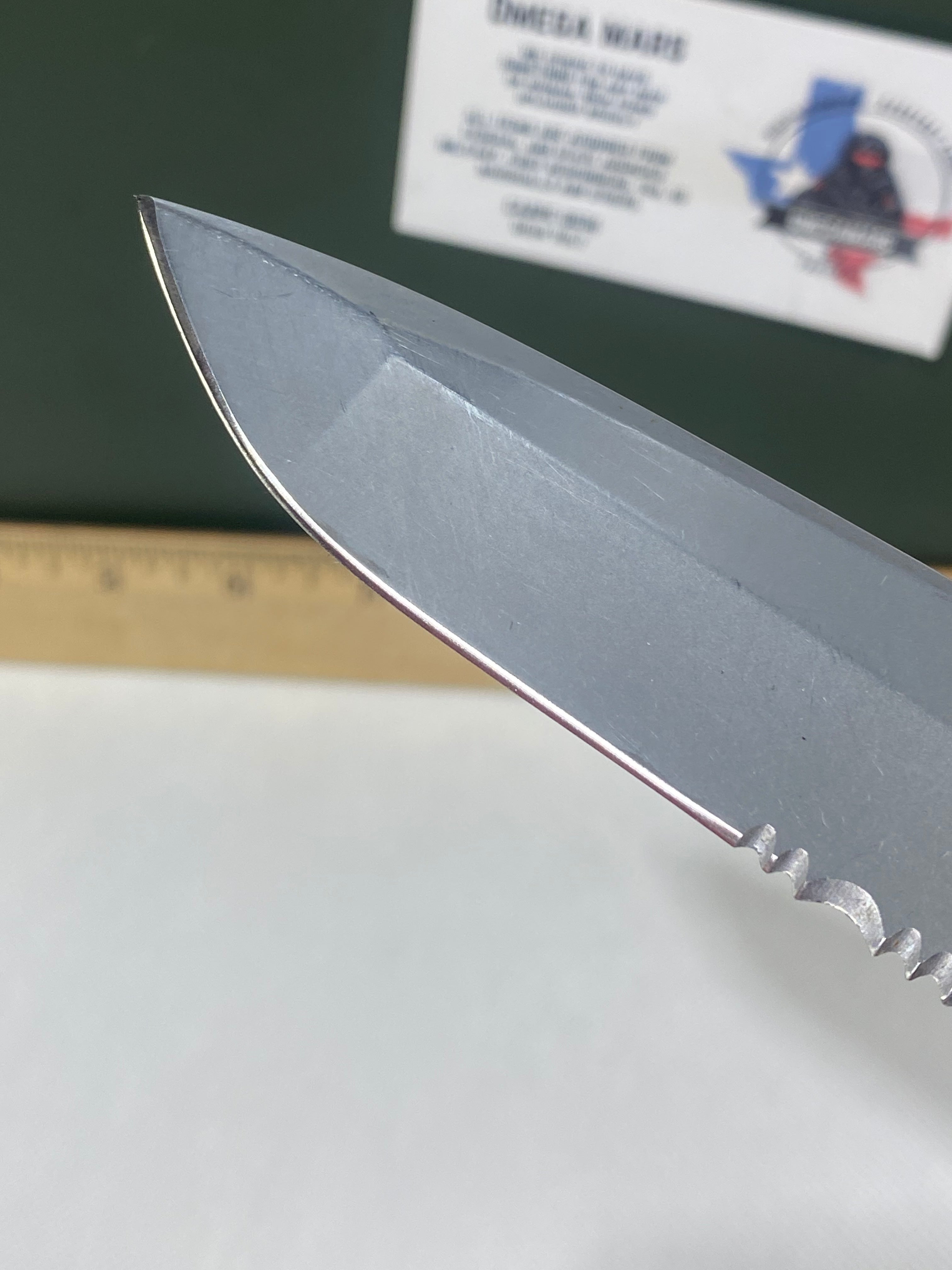 Gerber #-57. Answer F.A.S.T. Light usage.