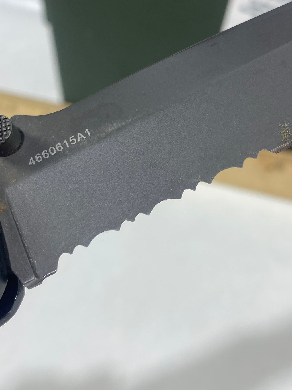 Gerber #-58. Answer F.A.S.T. Light usage.