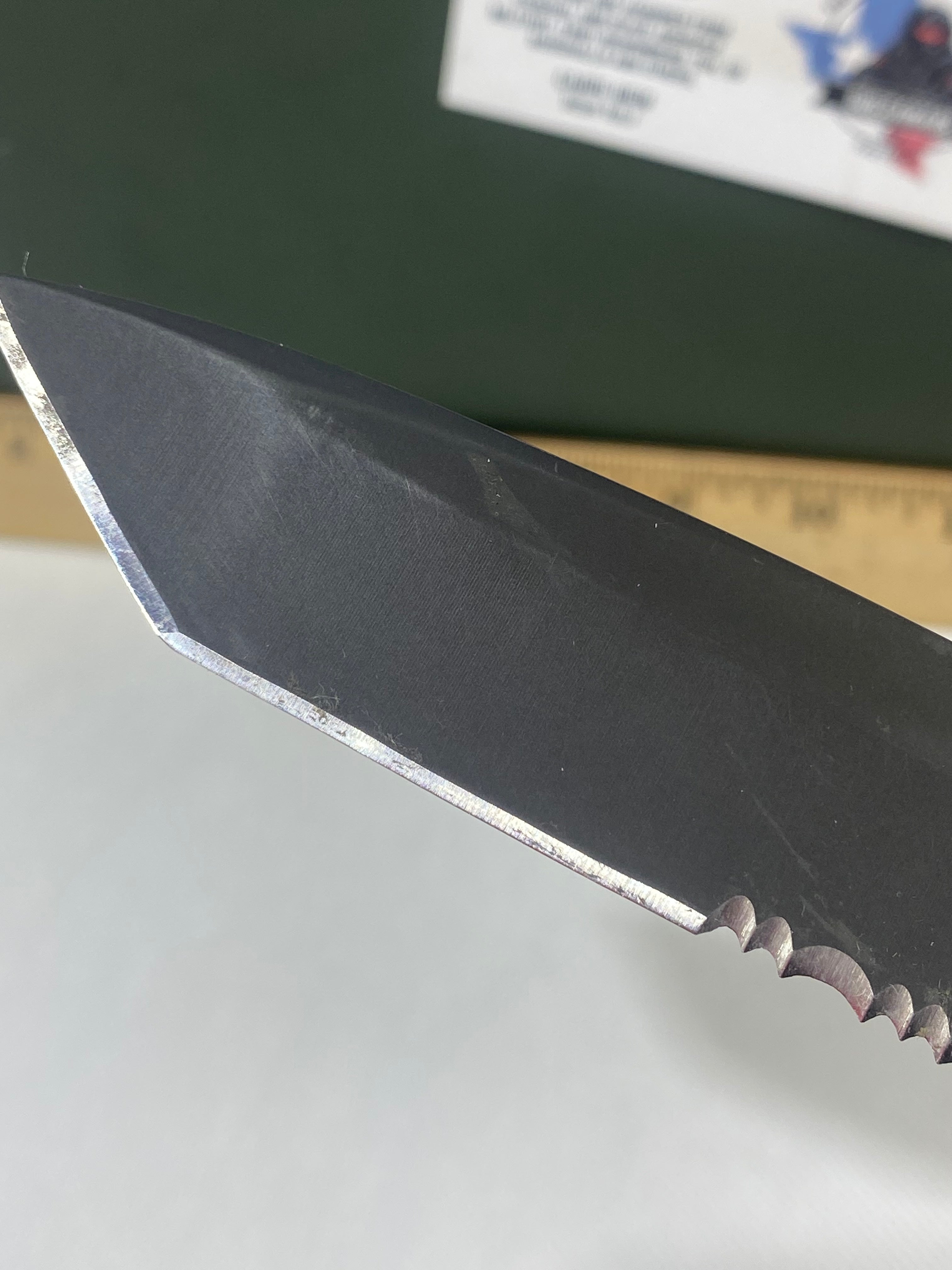 Gerber #-58. Answer F.A.S.T. Light usage.