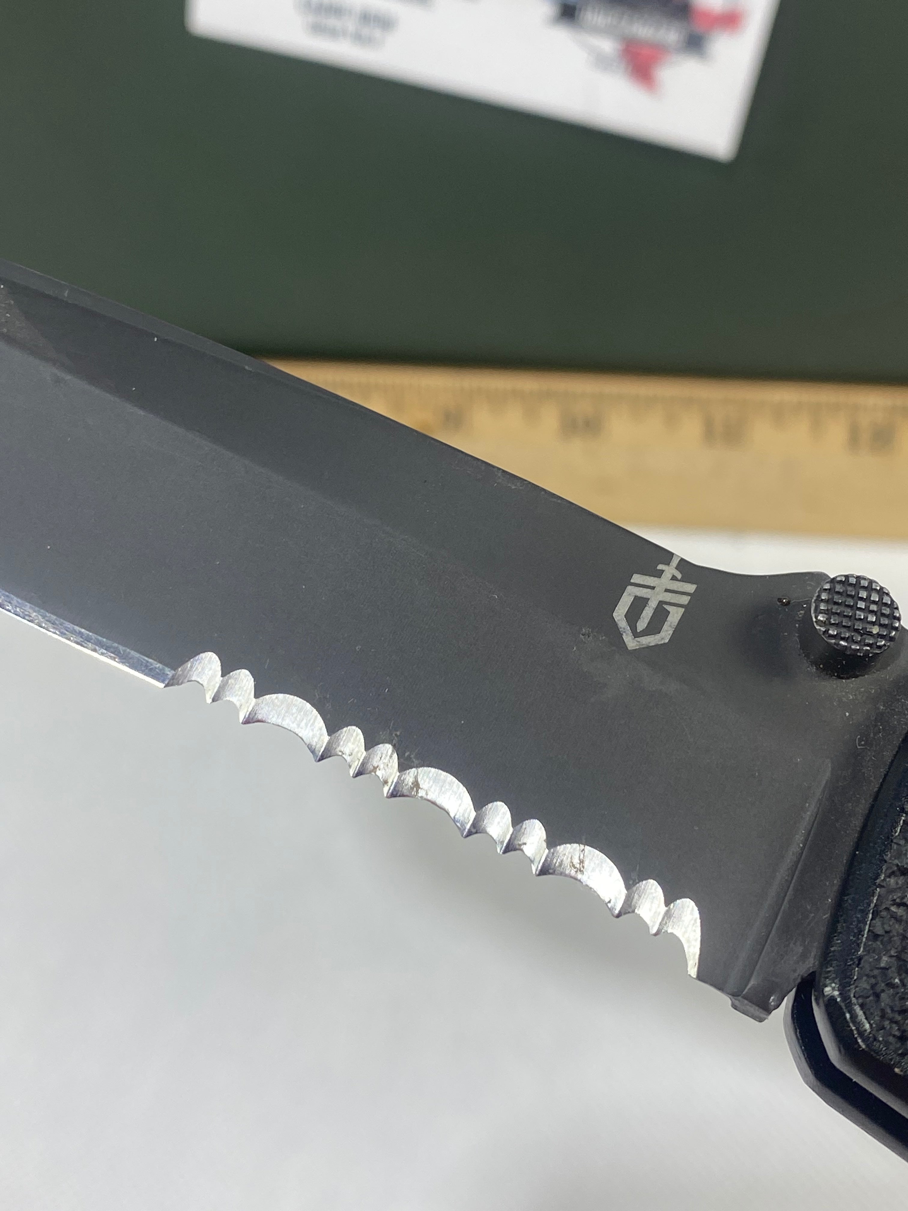 Gerber #-58. Answer F.A.S.T. Light usage.