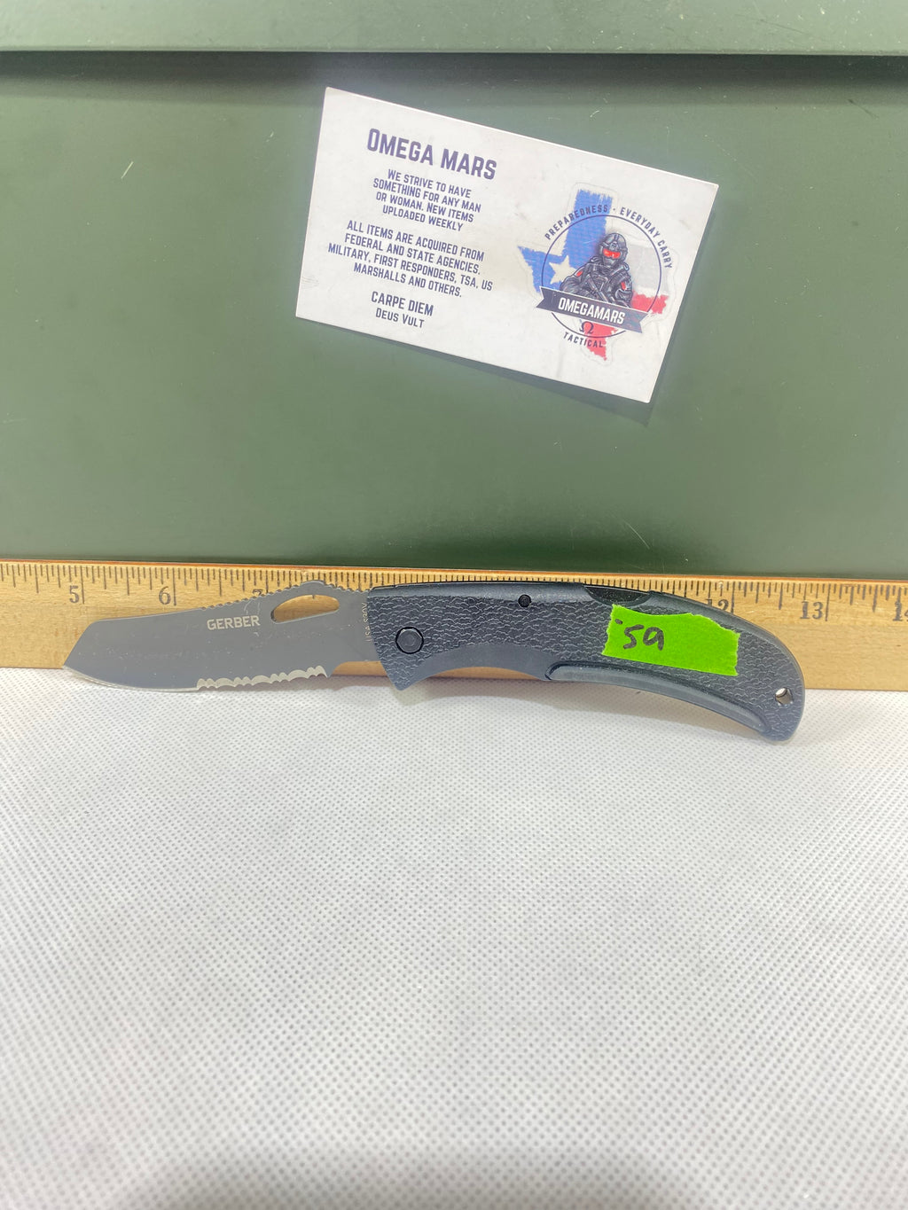 Gerber #-59. E-Z Out DPSF. Light usage.