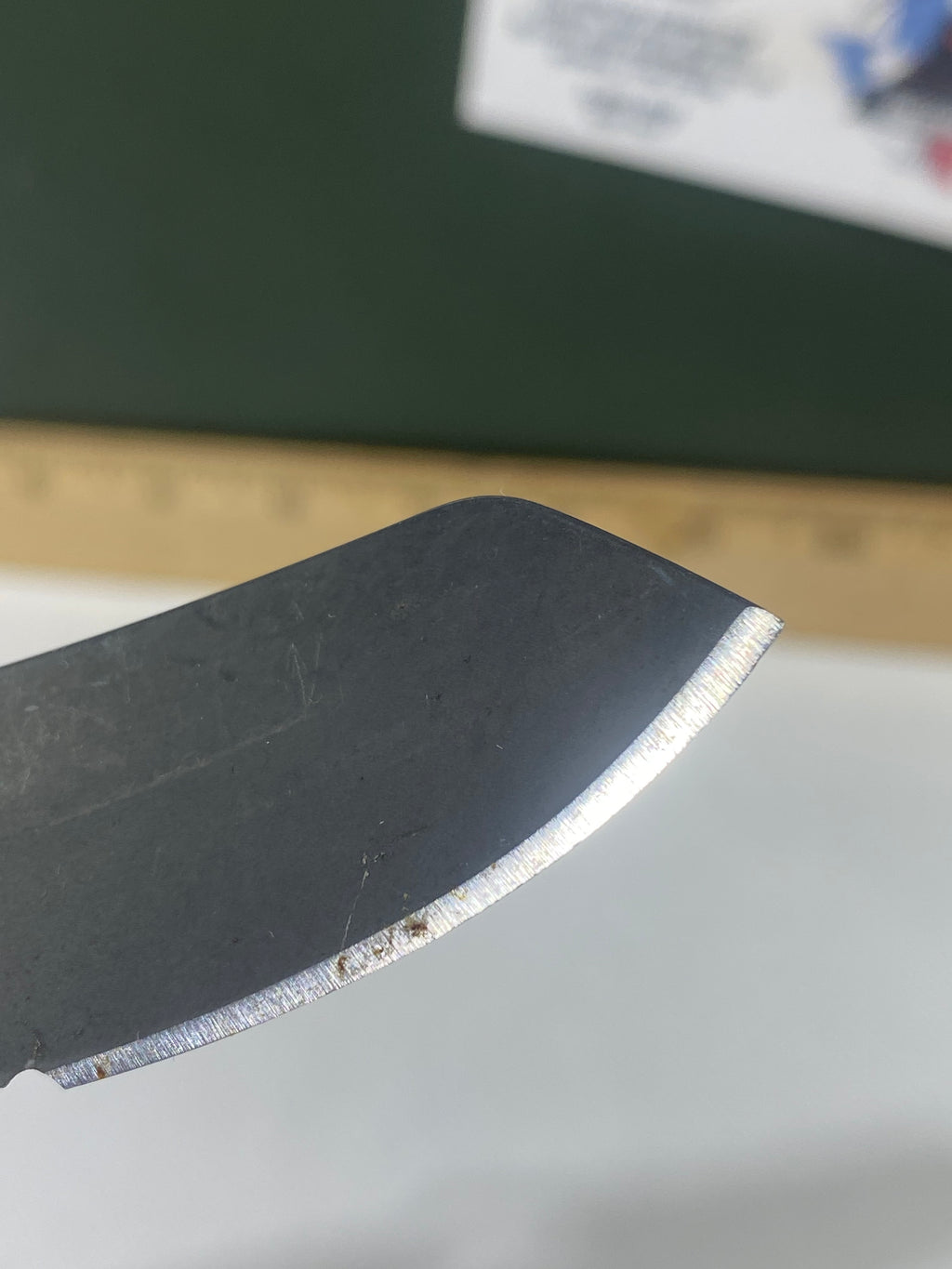 Gerber #-60. E-Z Out DPSF. Light usage. Dings on blade. Dirty.