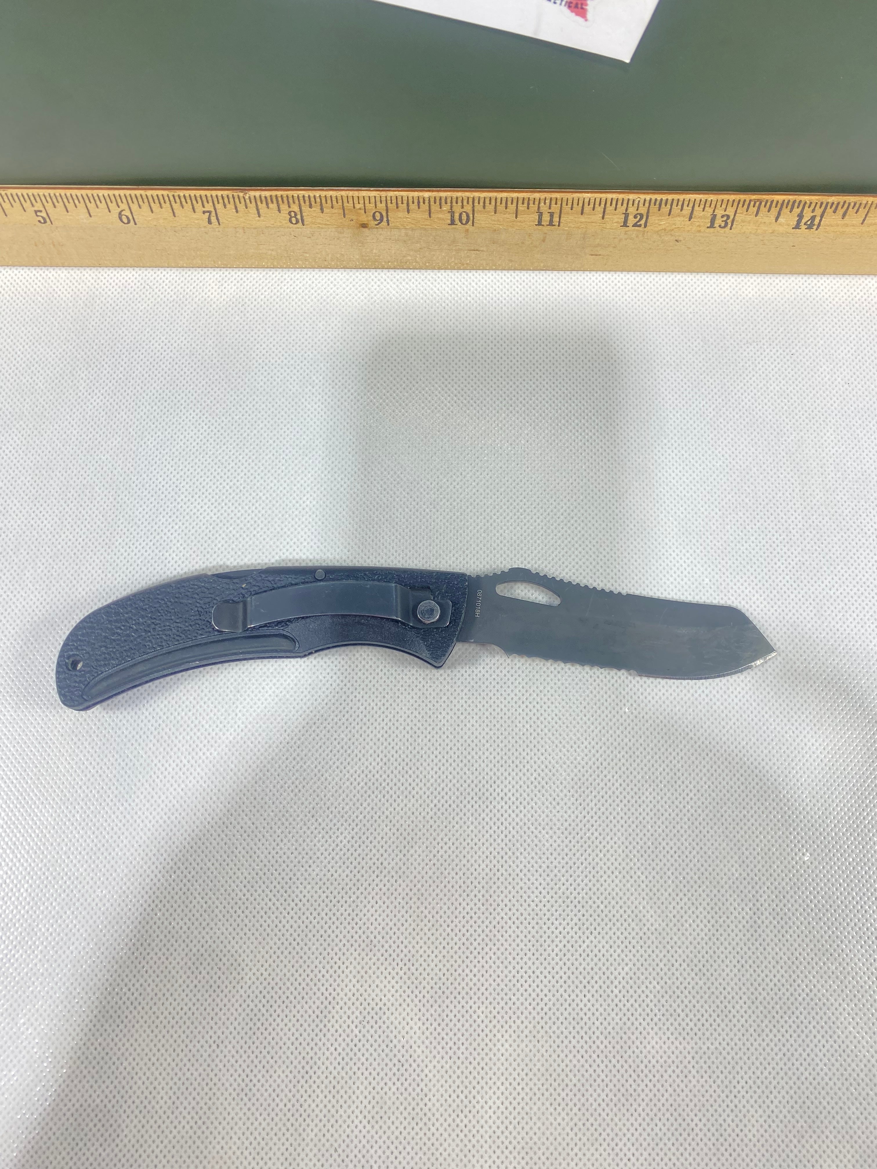 Gerber #-61. E-Z Out DPSF. Light usage. Dings on blade.
