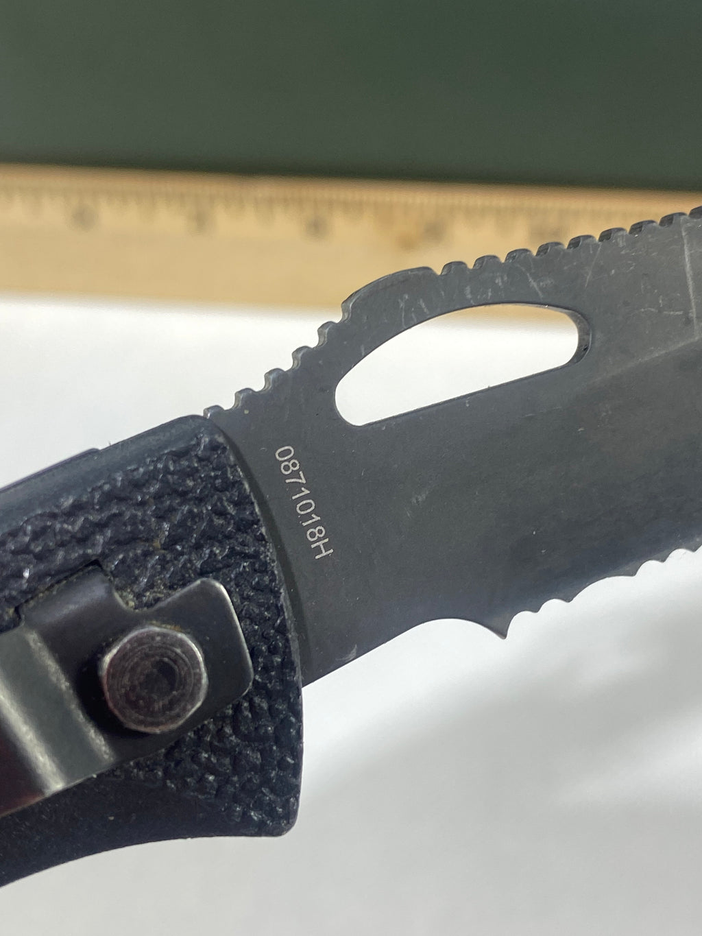 Gerber #-61. E-Z Out DPSF. Light usage. Dings on blade.