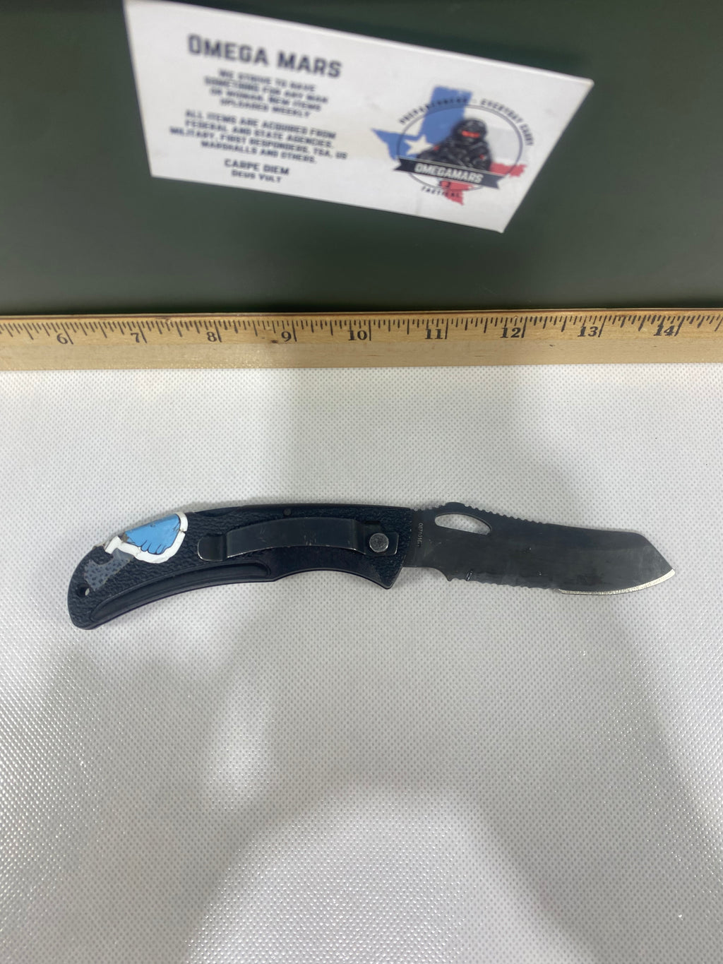Gerber #-62. E-Z Out DPSF. Light usage. Dirty.
