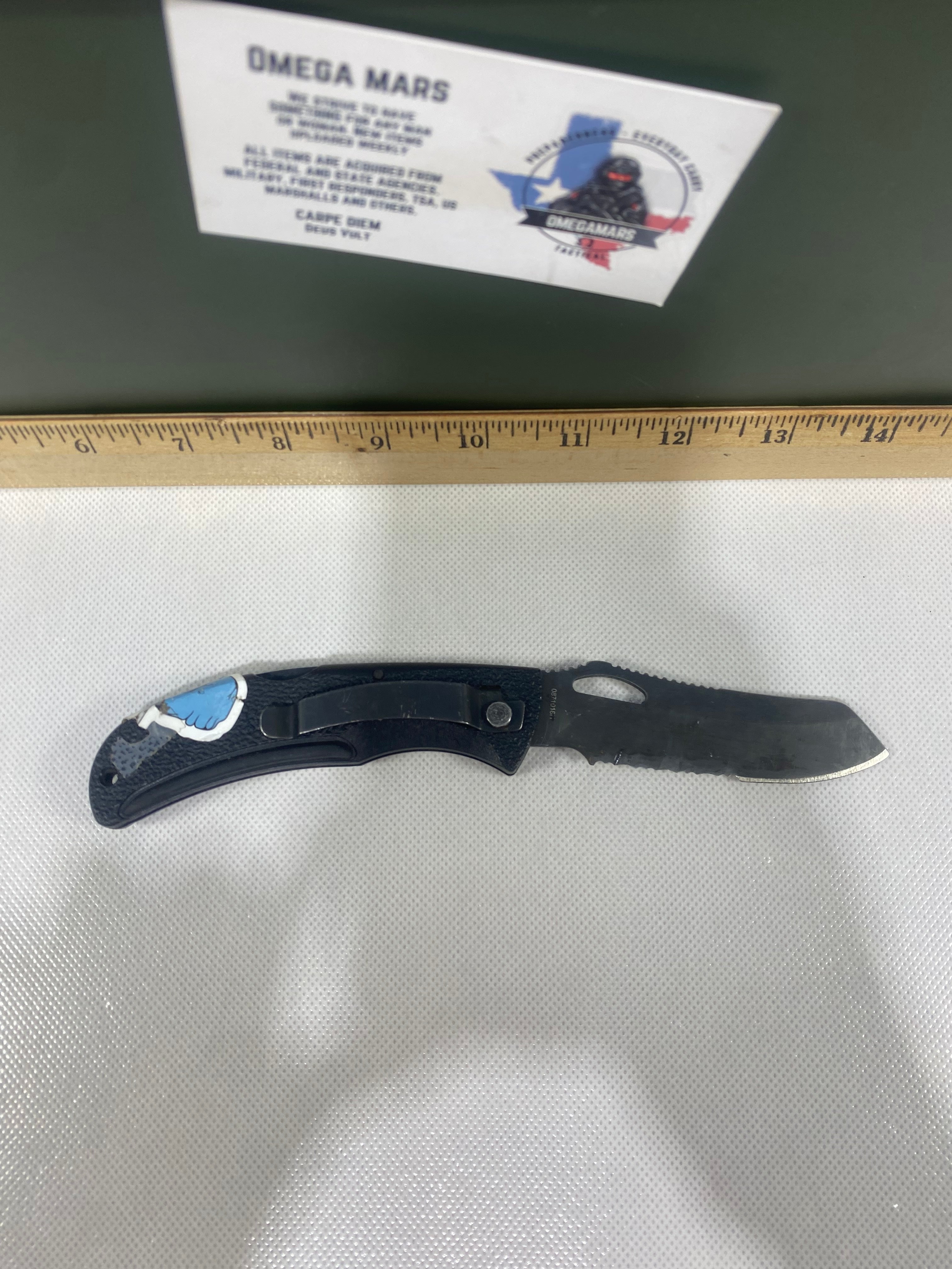 Gerber #-62. E-Z Out DPSF. Light usage. Dirty.