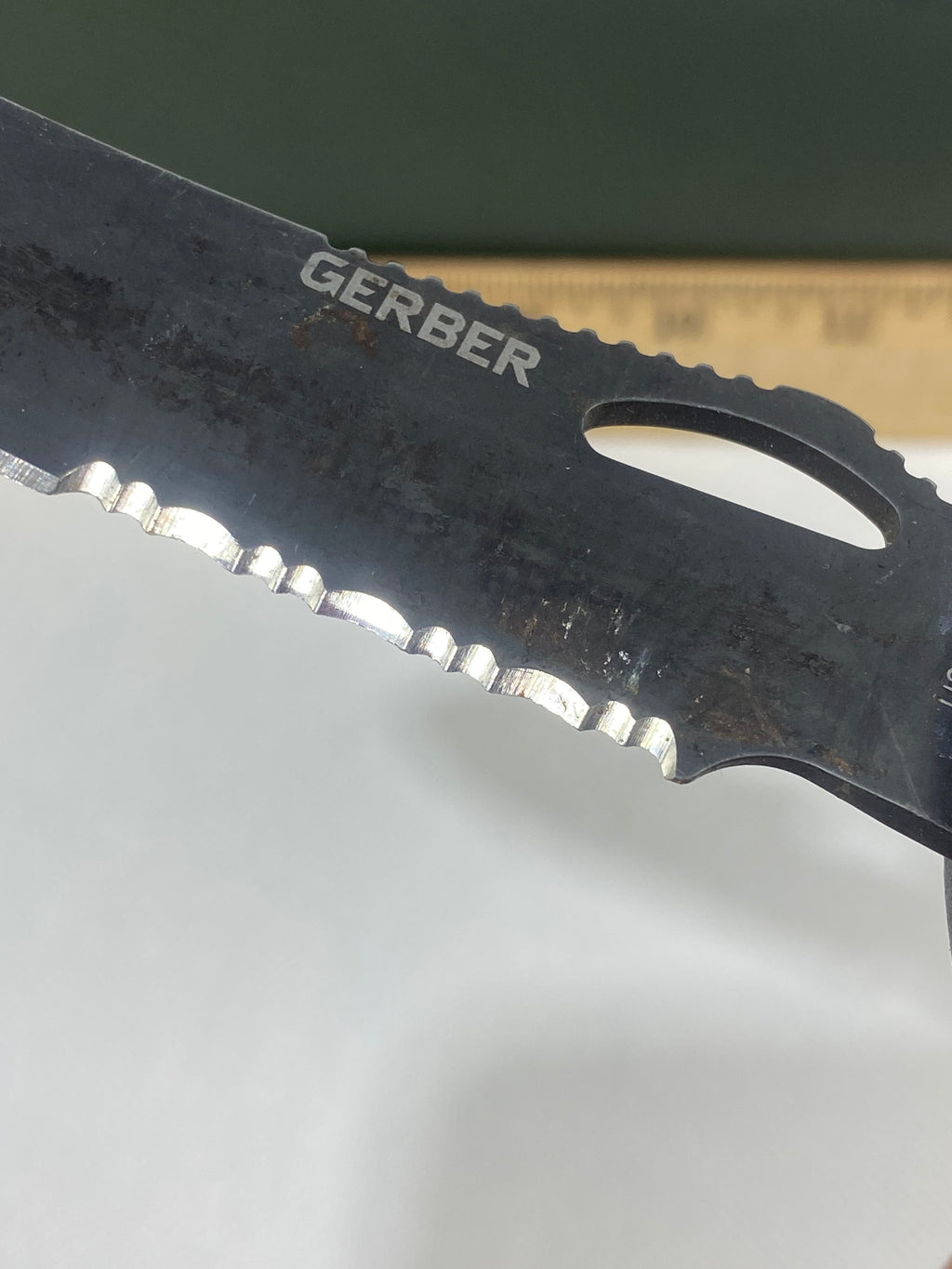 Gerber #-62. E-Z Out DPSF. Light usage. Dirty.