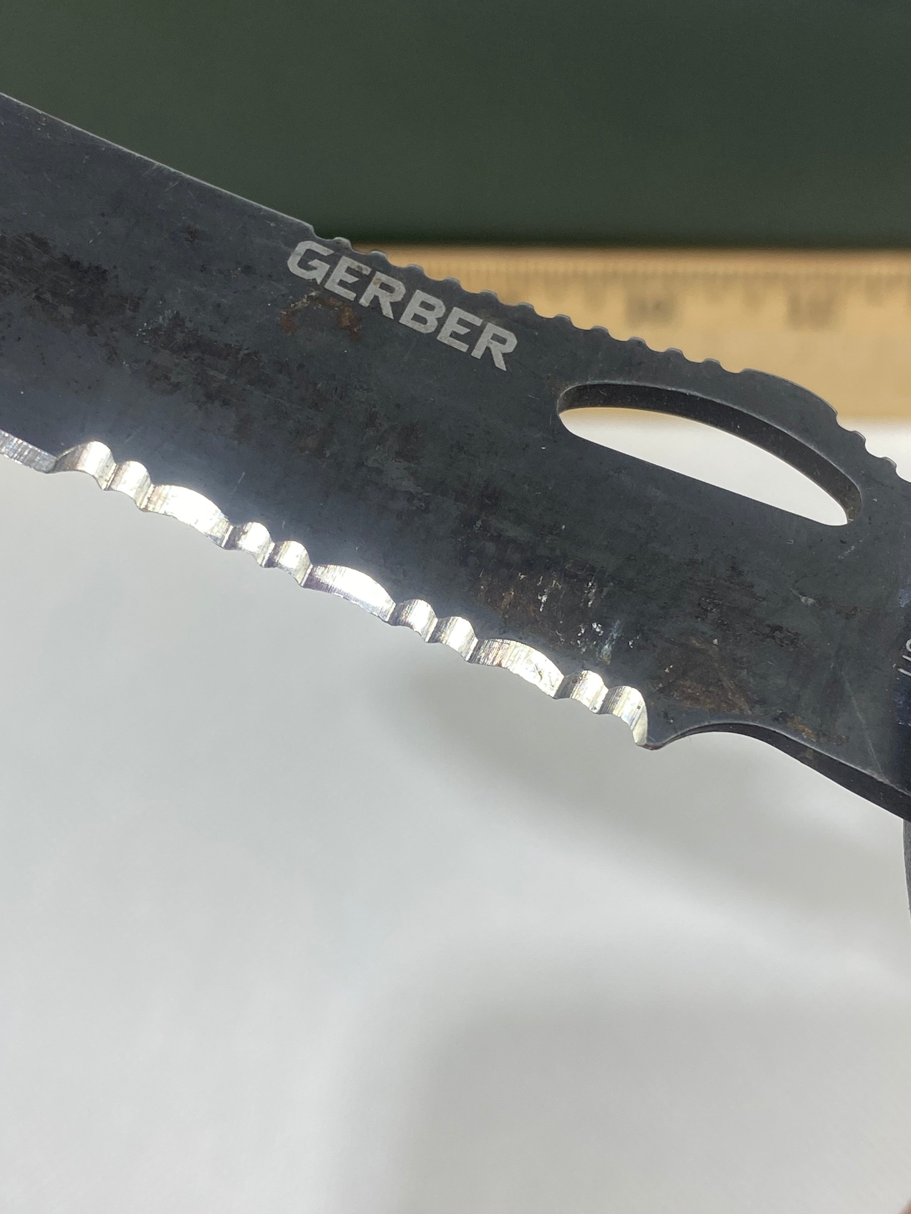 Gerber #-62. E-Z Out DPSF. Light usage. Dirty.