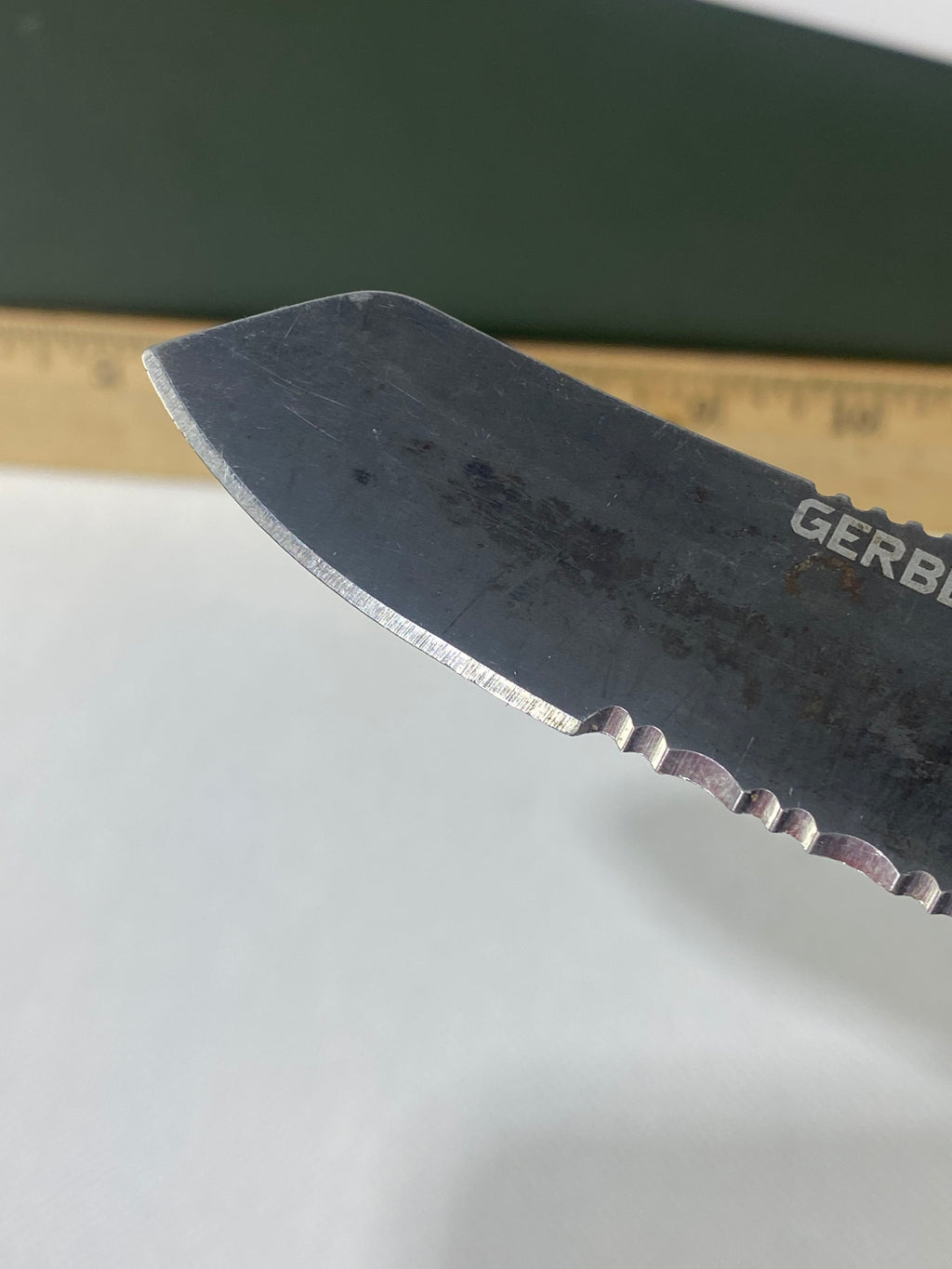 Gerber #-62. E-Z Out DPSF. Light usage. Dirty.