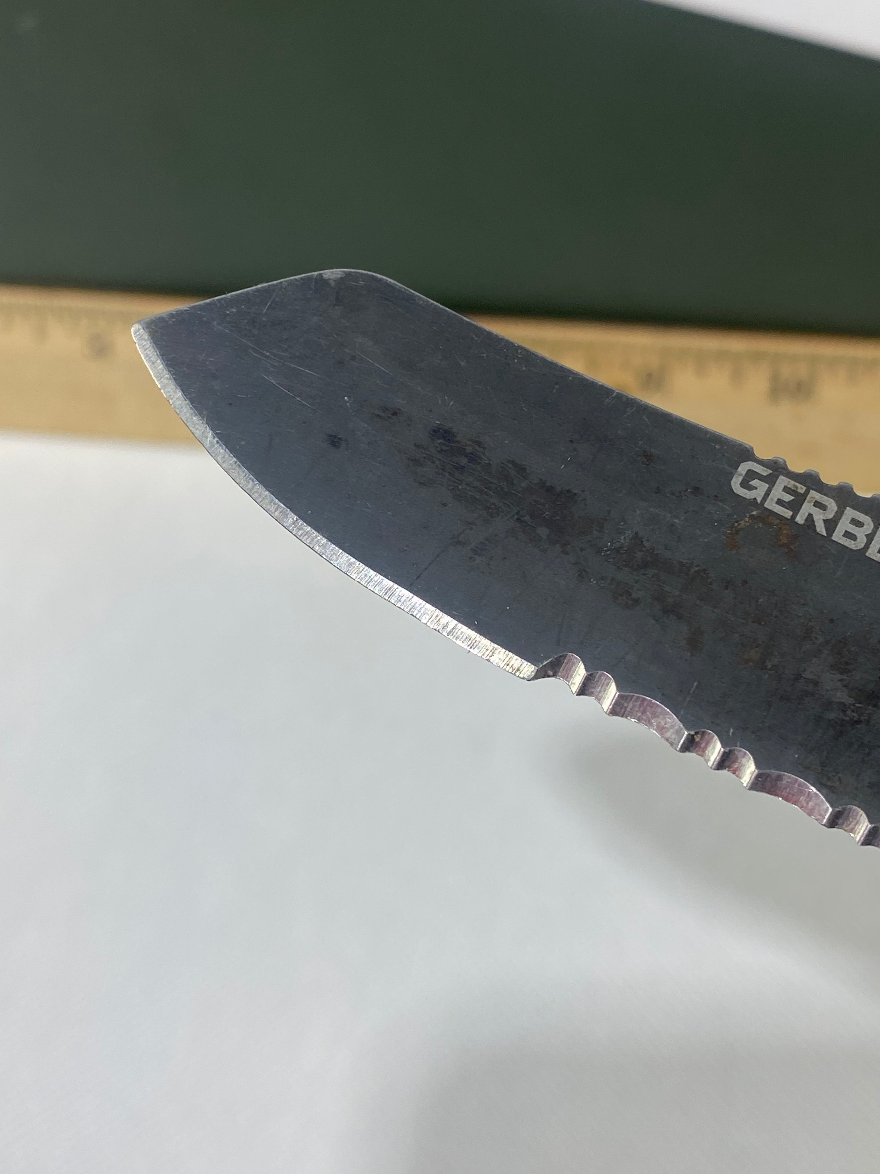 Gerber #-62. E-Z Out DPSF. Light usage. Dirty.