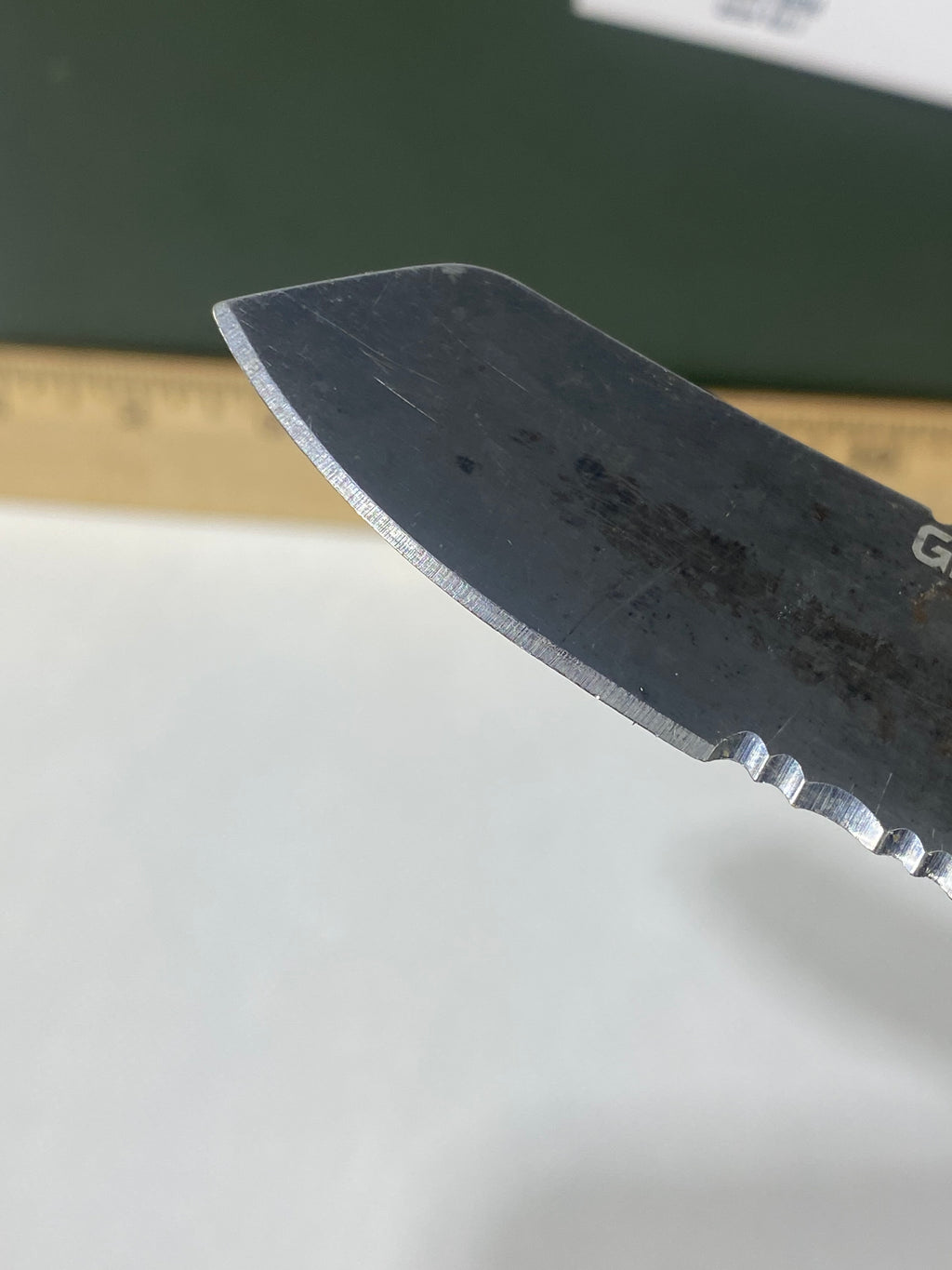 Gerber #-62. E-Z Out DPSF. Light usage. Dirty.