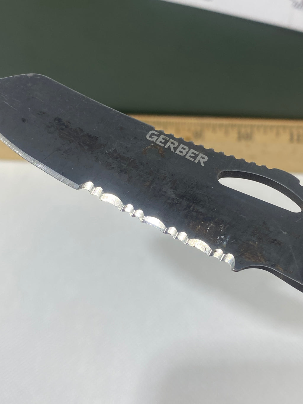 Gerber #-62. E-Z Out DPSF. Light usage. Dirty.