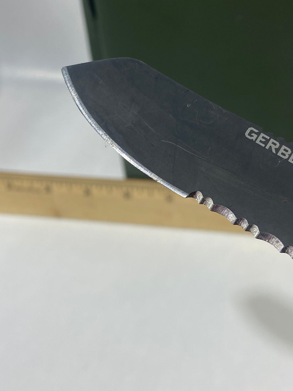 Gerber #-63. E-Z Out DPSF. Light usage. Pocket clip bent out.