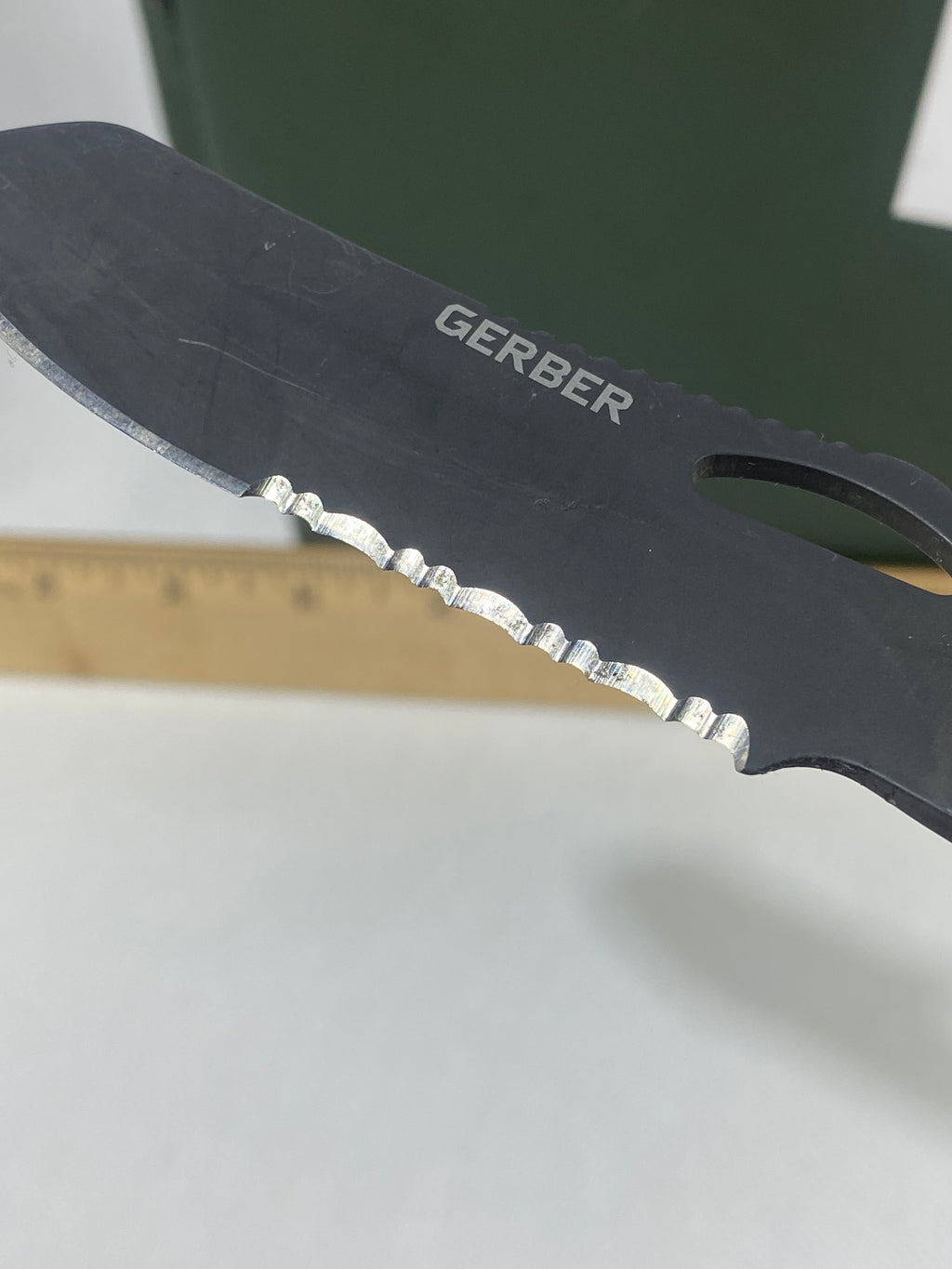 Gerber #-63. E-Z Out DPSF. Light usage. Pocket clip bent out.