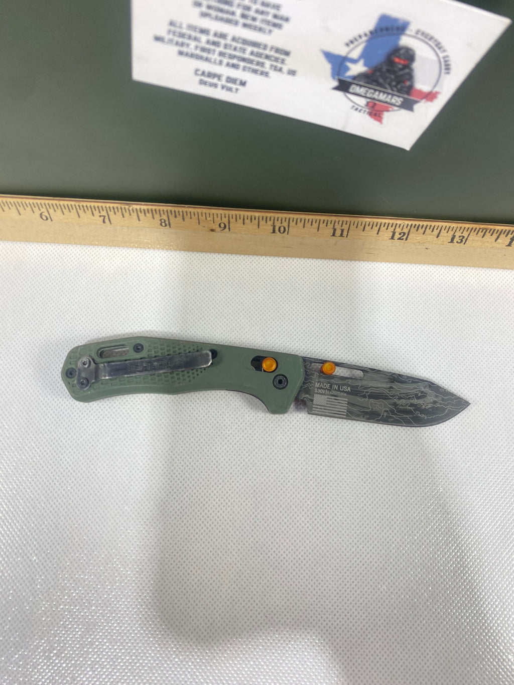 Gerber #-66. Assert. Custom etched.