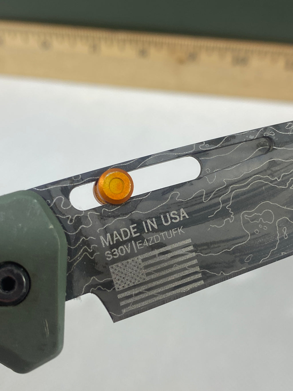 Gerber #-66. Assert. Custom etched.